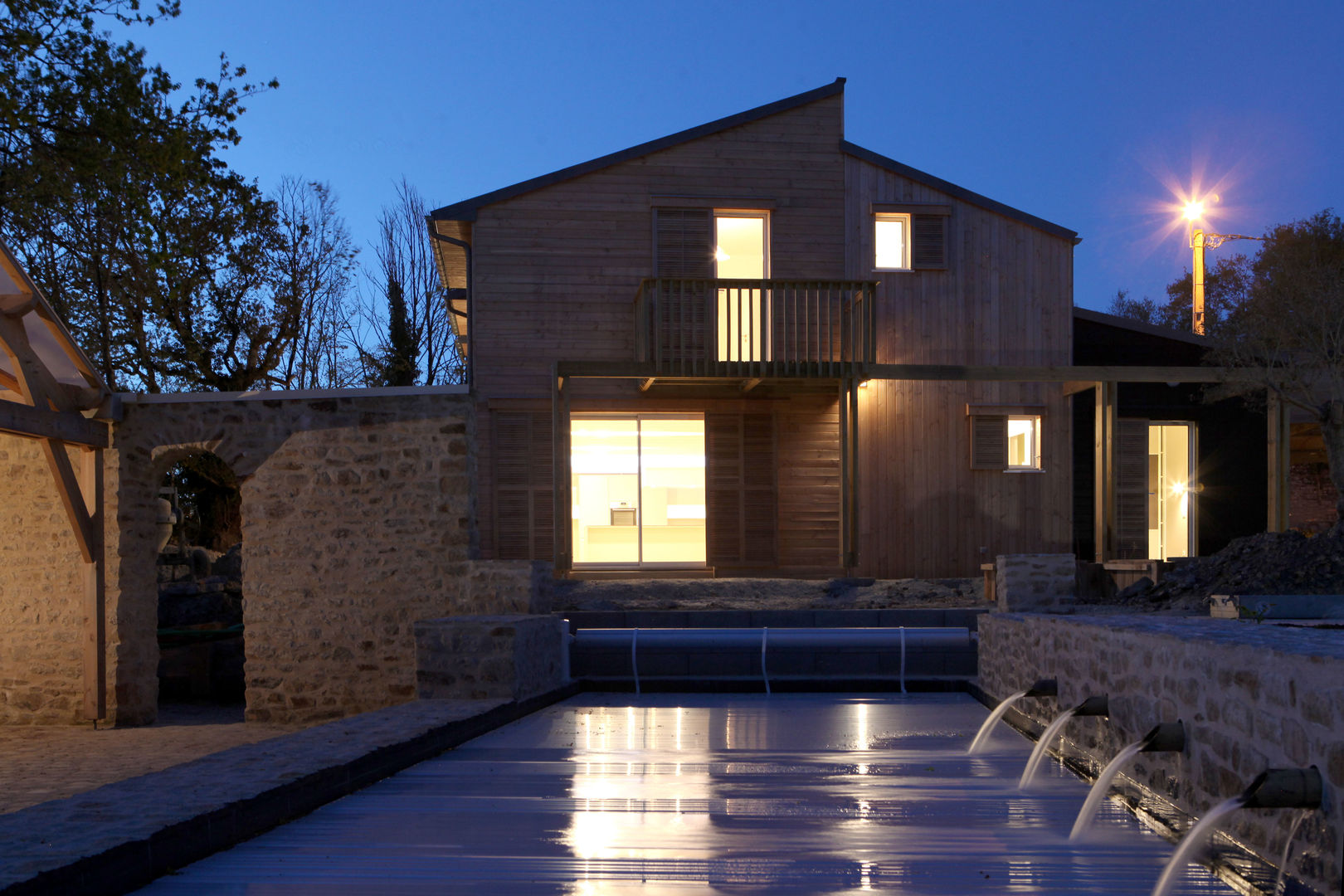 UNE MAISON BIOCLIMATIQUE À AURAY, Patrice Bideau a.typique Patrice Bideau a.typique Modern houses