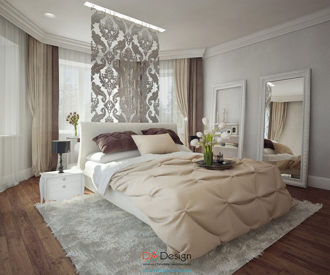Suburban residential, DA-Design DA-Design Eclectic style bedroom