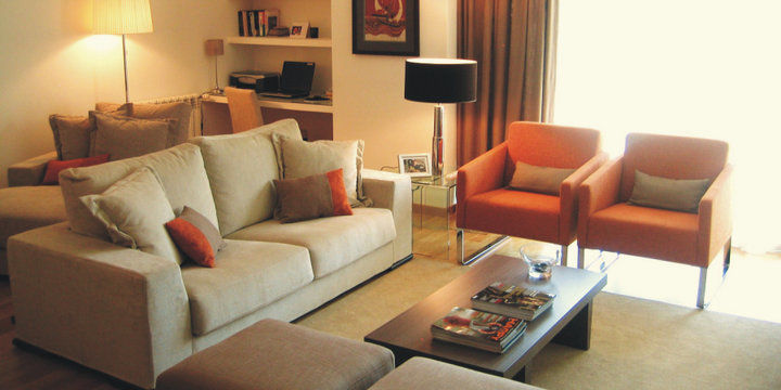 Apartamento c/ 2 quartos - Laranjeiras, Lisboa, Traço Magenta - Design de Interiores Traço Magenta - Design de Interiores Living room