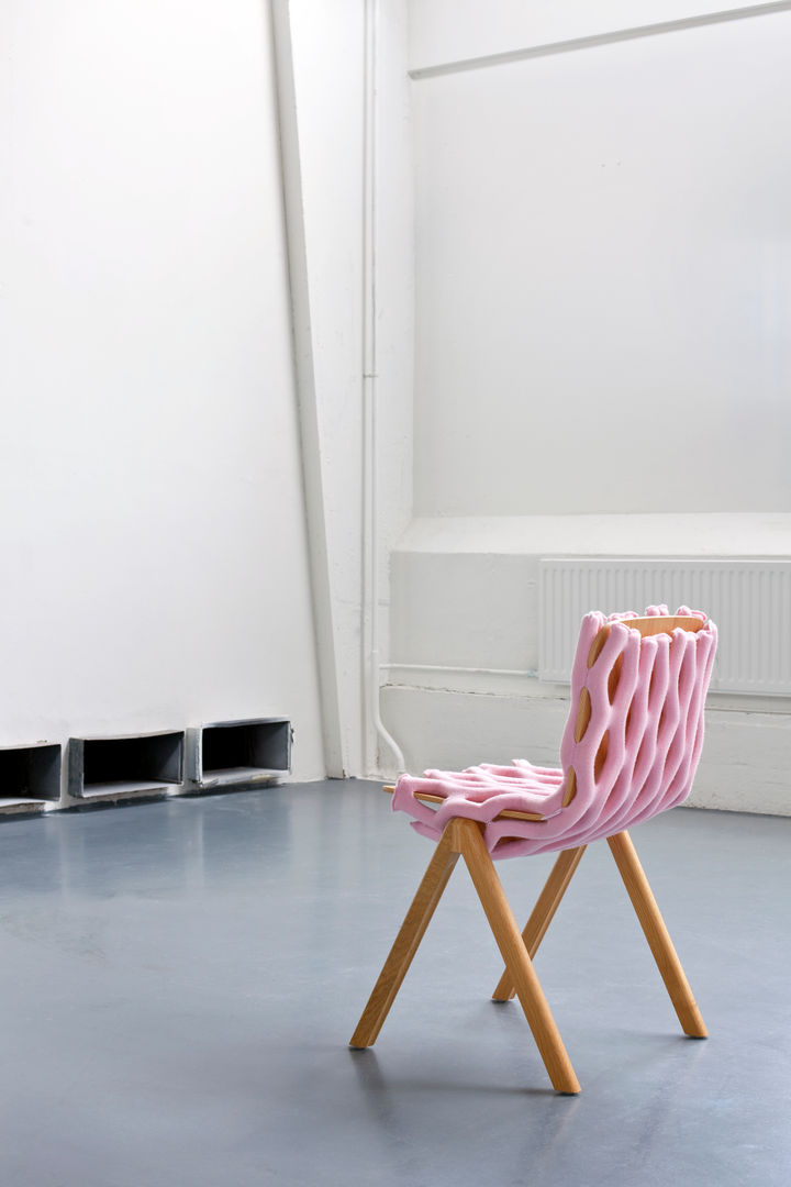 Knit Net - from the CHAIR WEAR Collection Bernotat&Co Moderne woonkamers Krukken, stoelen & zitkussens