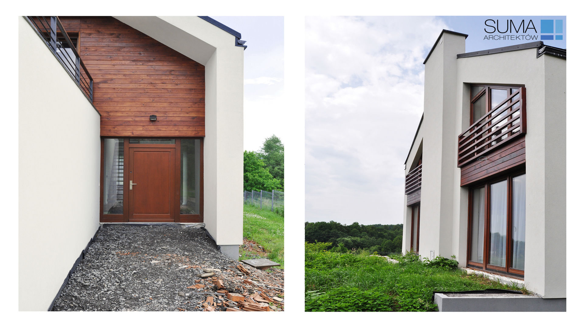 SIMPLE ONE, SUMA Architektów SUMA Architektów ミニマルな 家