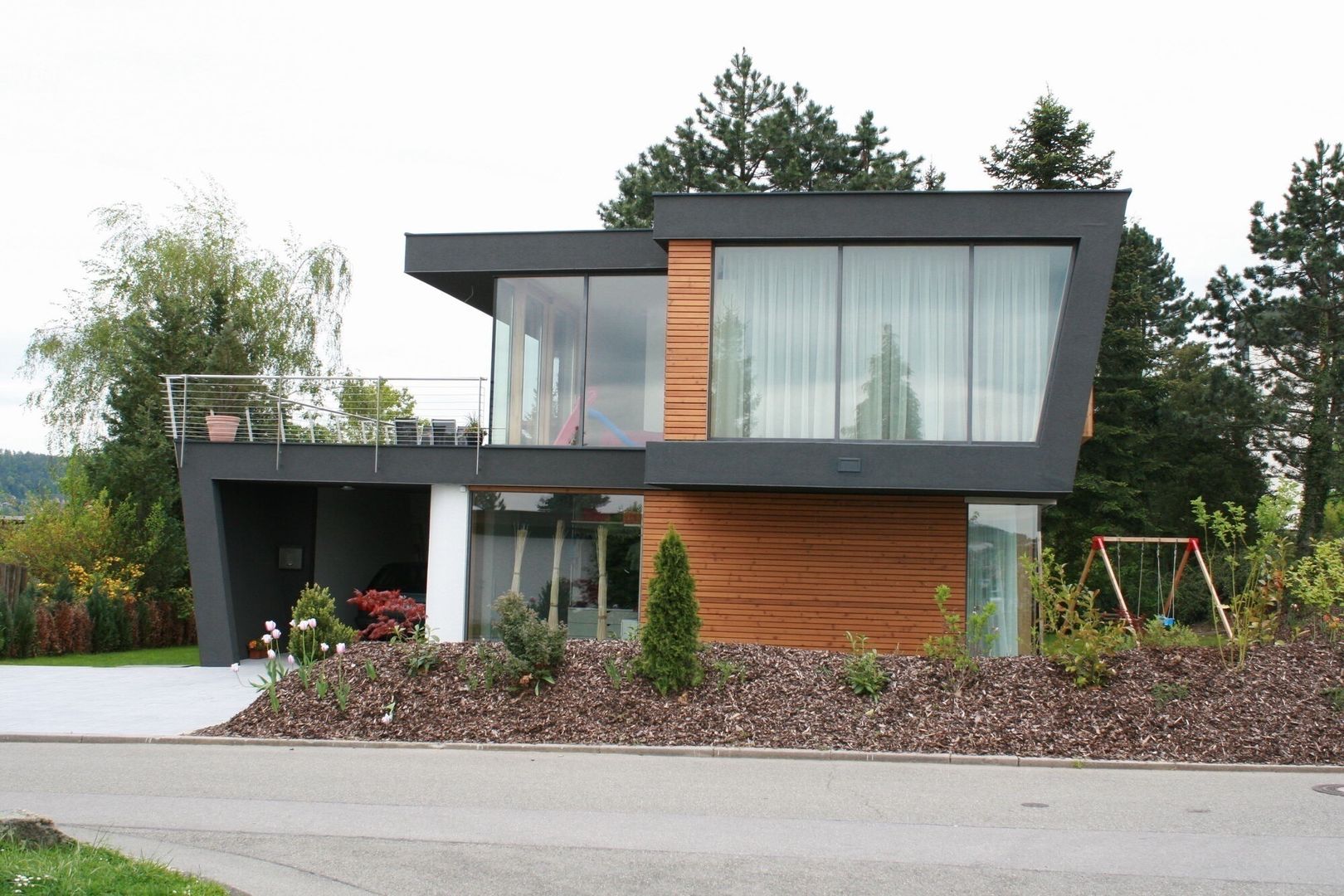 S.line wohnen bei Stuttgart, böser architektur böser architektur Maisons modernes