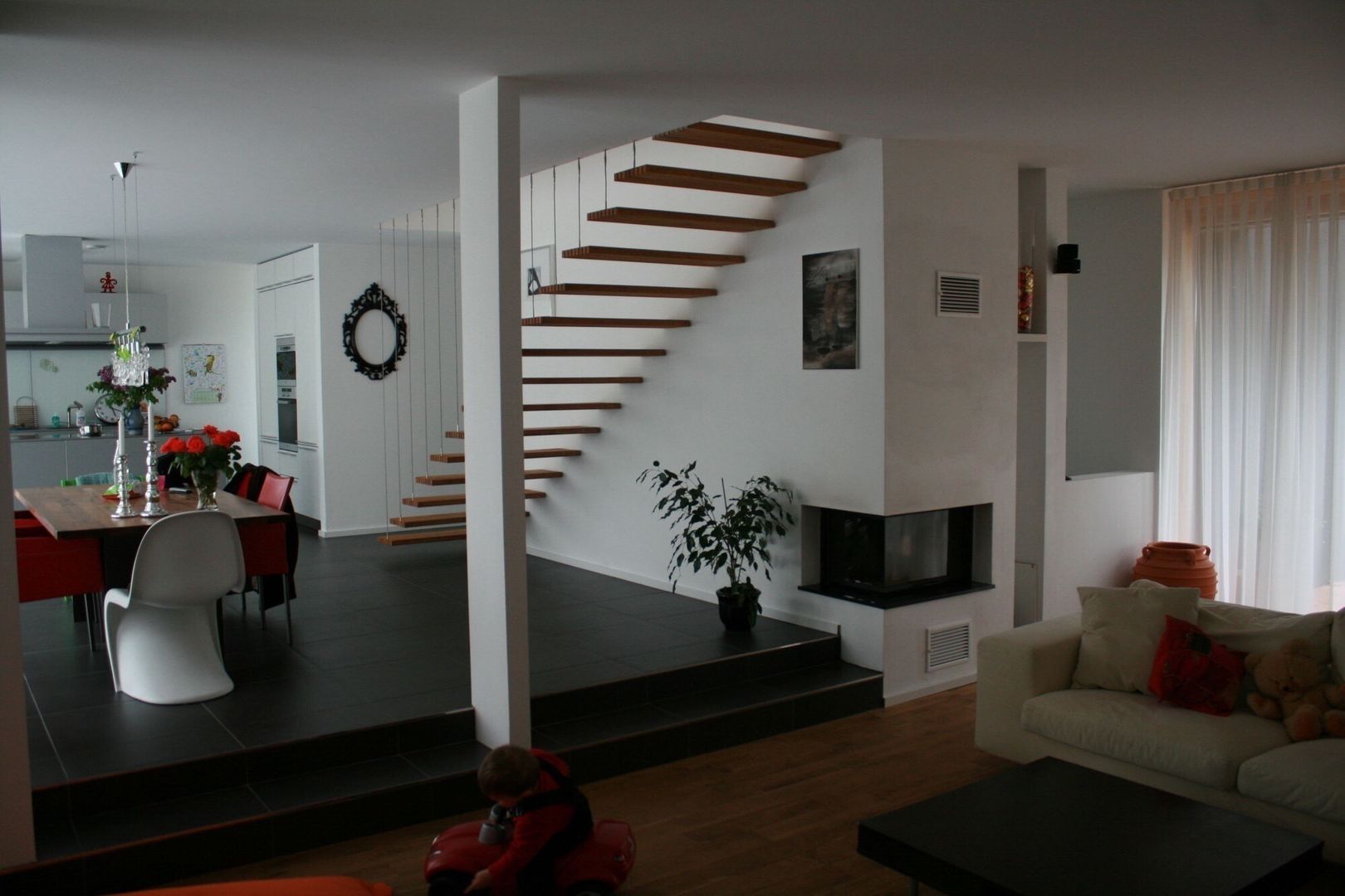 S.line wohnen bei Stuttgart, böser architektur böser architektur Living room