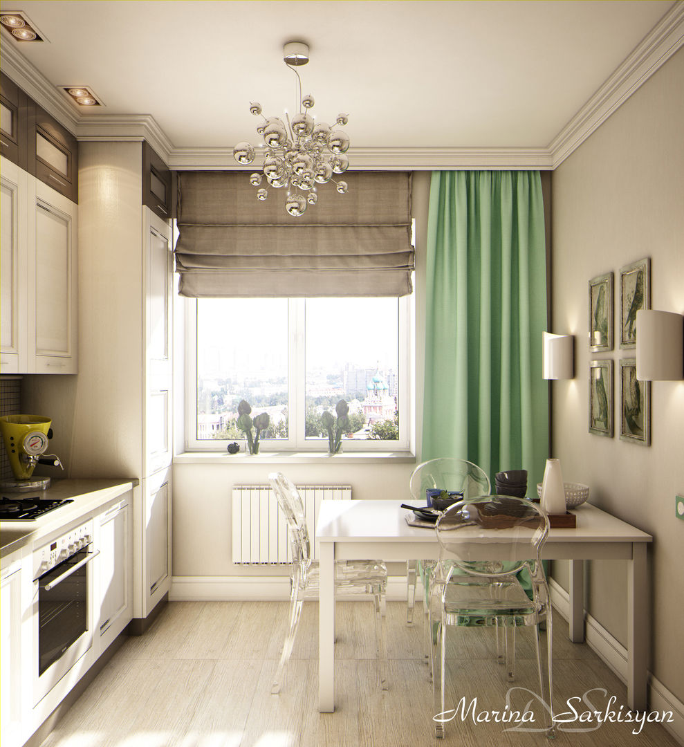 "Owl in the city", Marina Sarkisyan Marina Sarkisyan Eclectic style kitchen