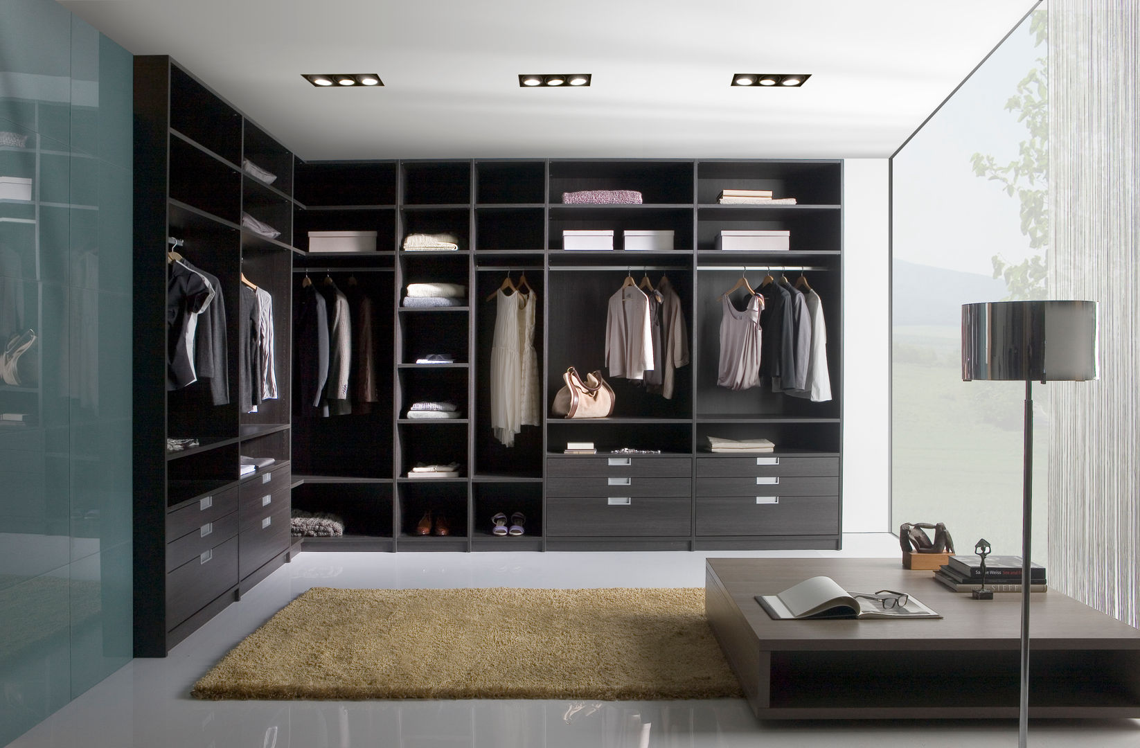 homify Modern dressing room Storage