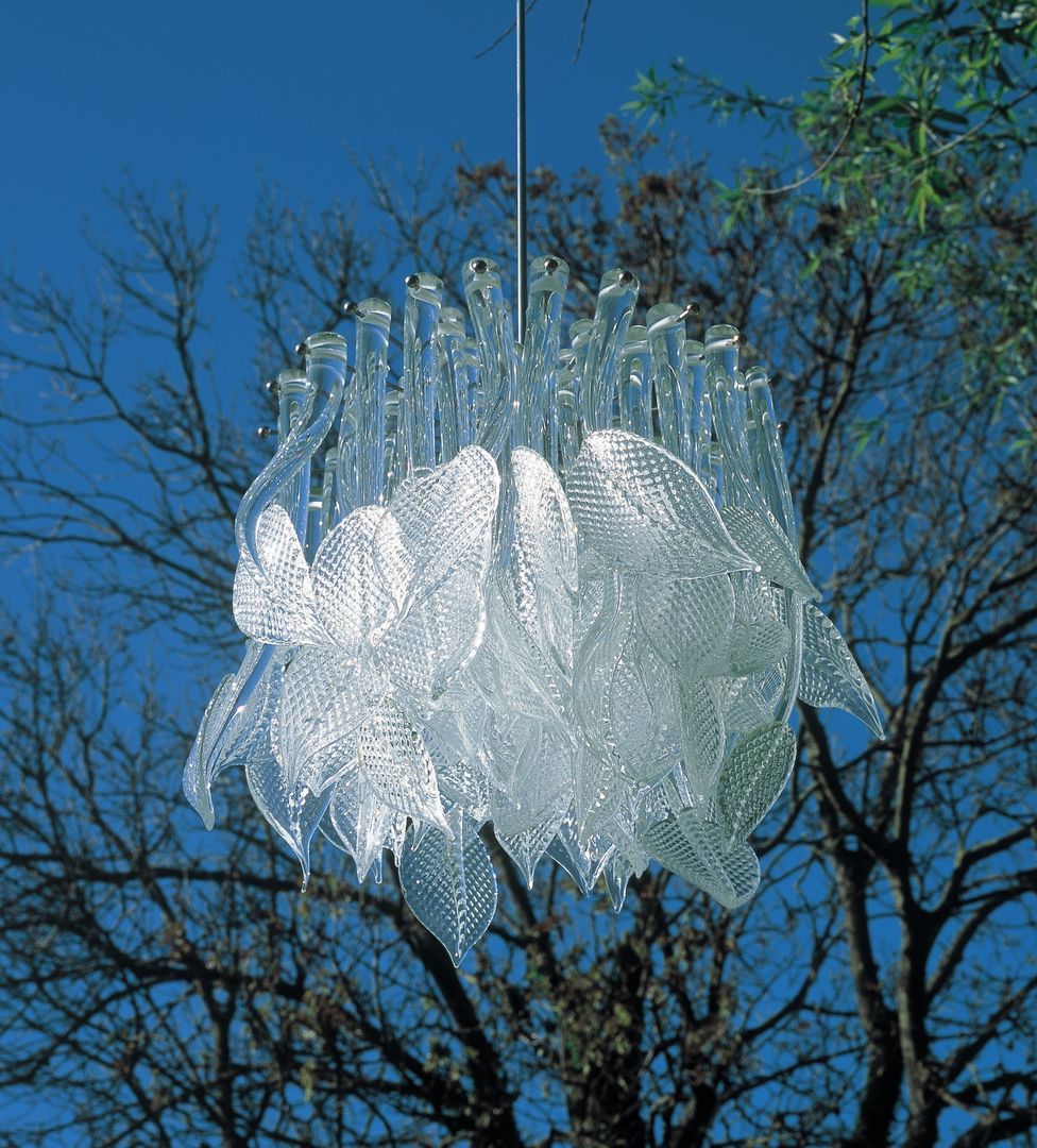 Leaves Chandelier homify Столовая комната в эклектичном стиле