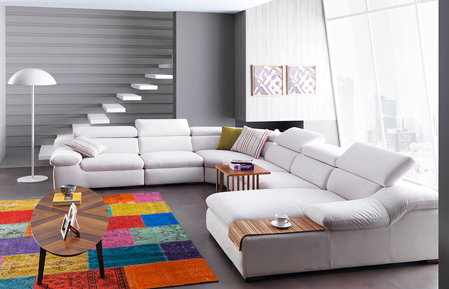 Münih corner, Trabcelona Design Trabcelona Design غرفة المعيشة Sofas & armchairs