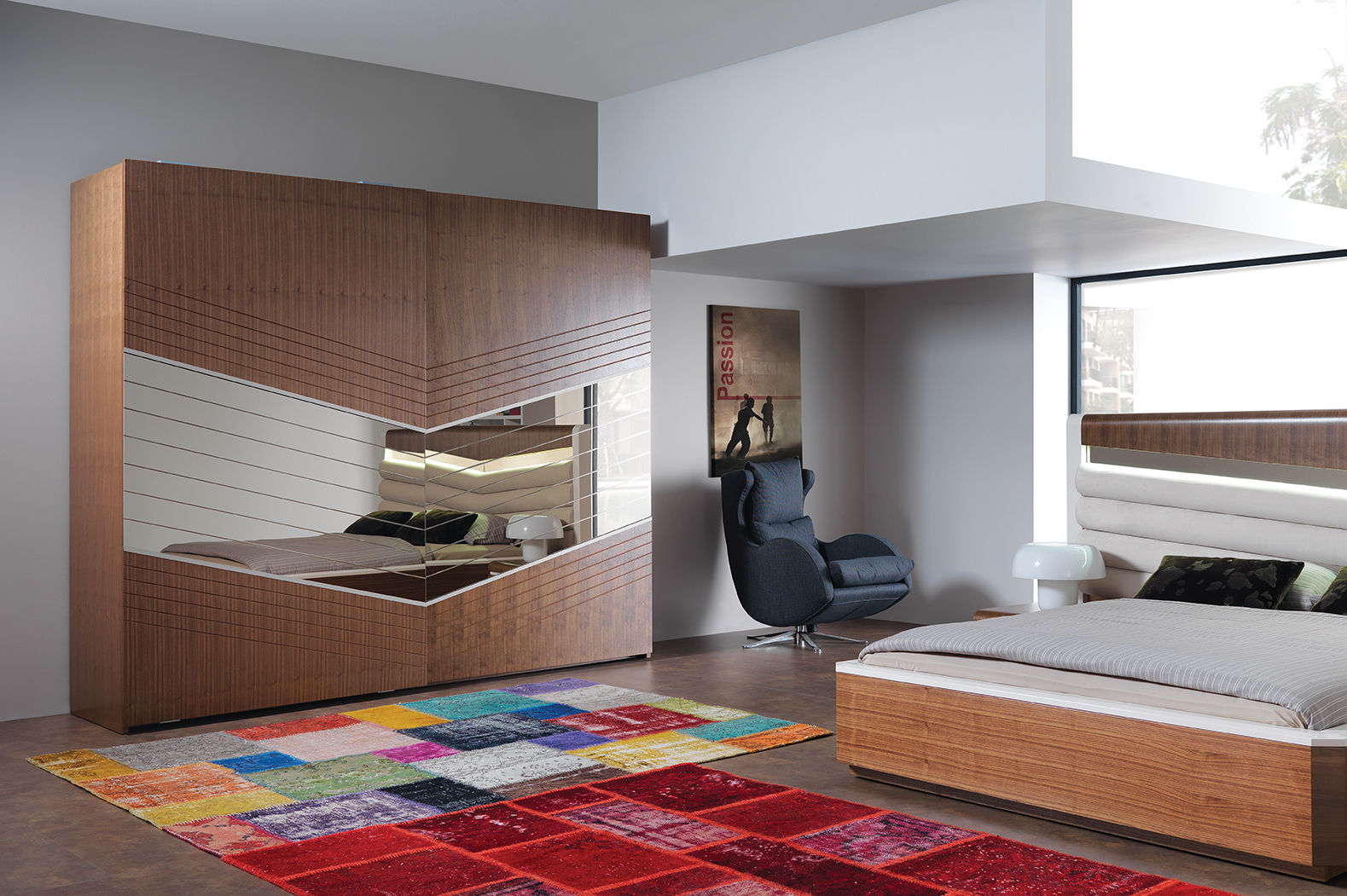 wertu yatak odası, Trabcelona Design Trabcelona Design Modern style bedroom Wardrobes & closets