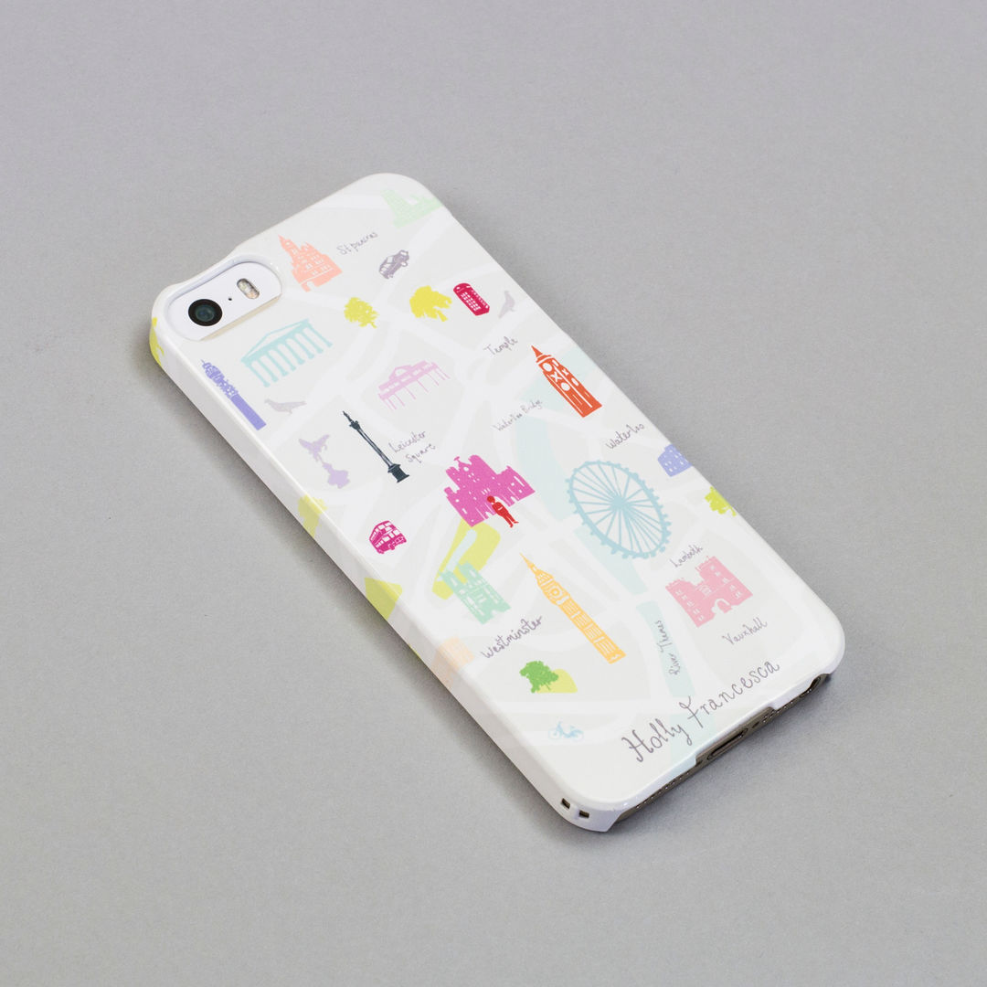 iPhone Case - Map of London Holly Francesca Ruang Studi/Kantor Modern Accessories & decoration