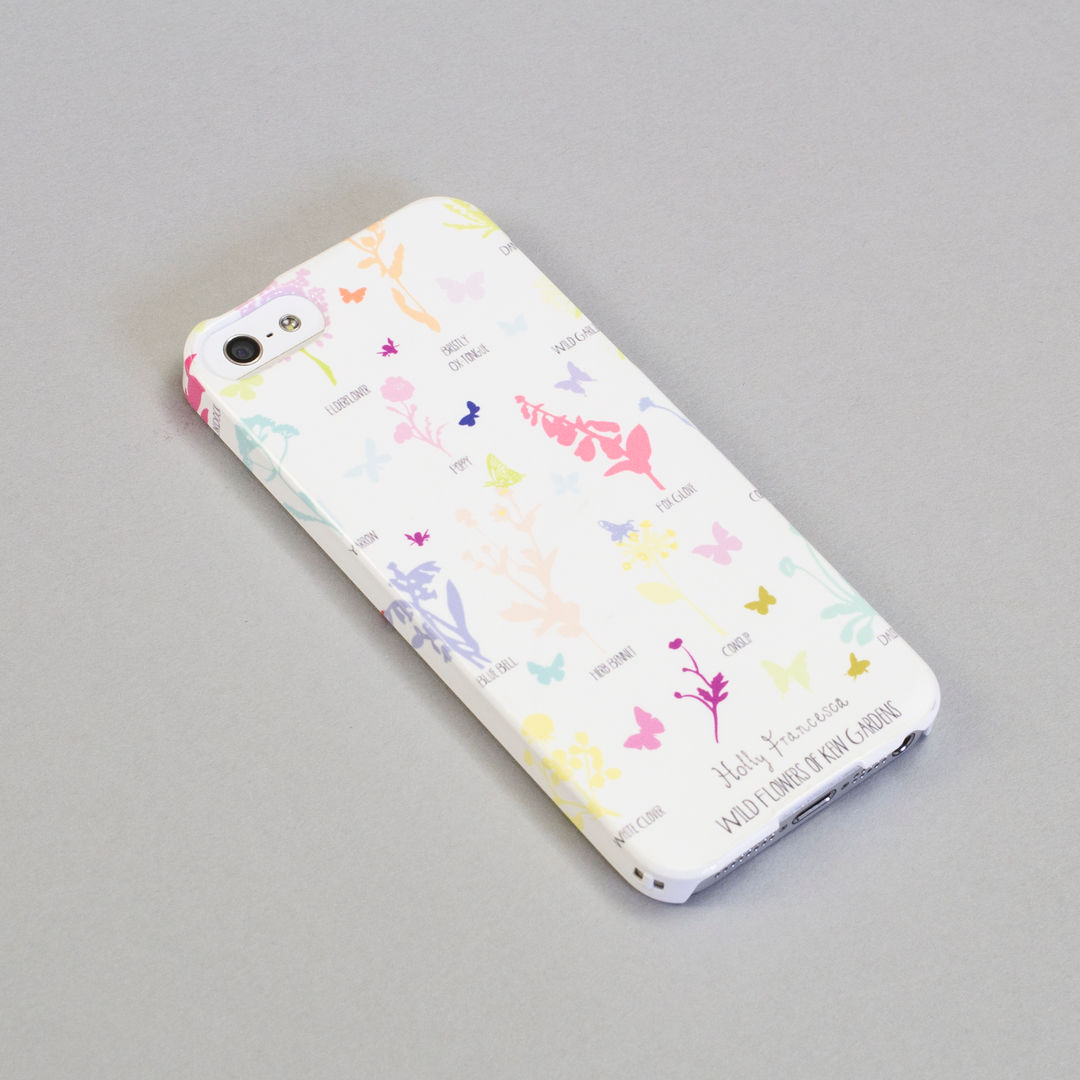Wildflowers - Phone Case Holly Francesca Modern Study Room and Home Office Accessories & decoration