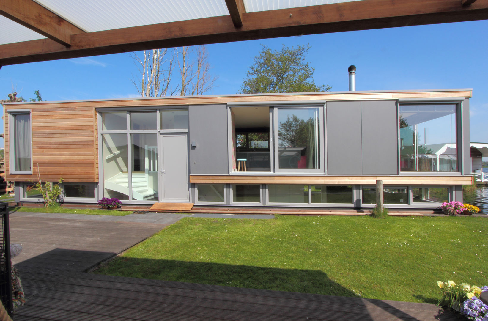 Recreatie Woonboot, Bob Ronday Architectuur Bob Ronday Architectuur Modern houses