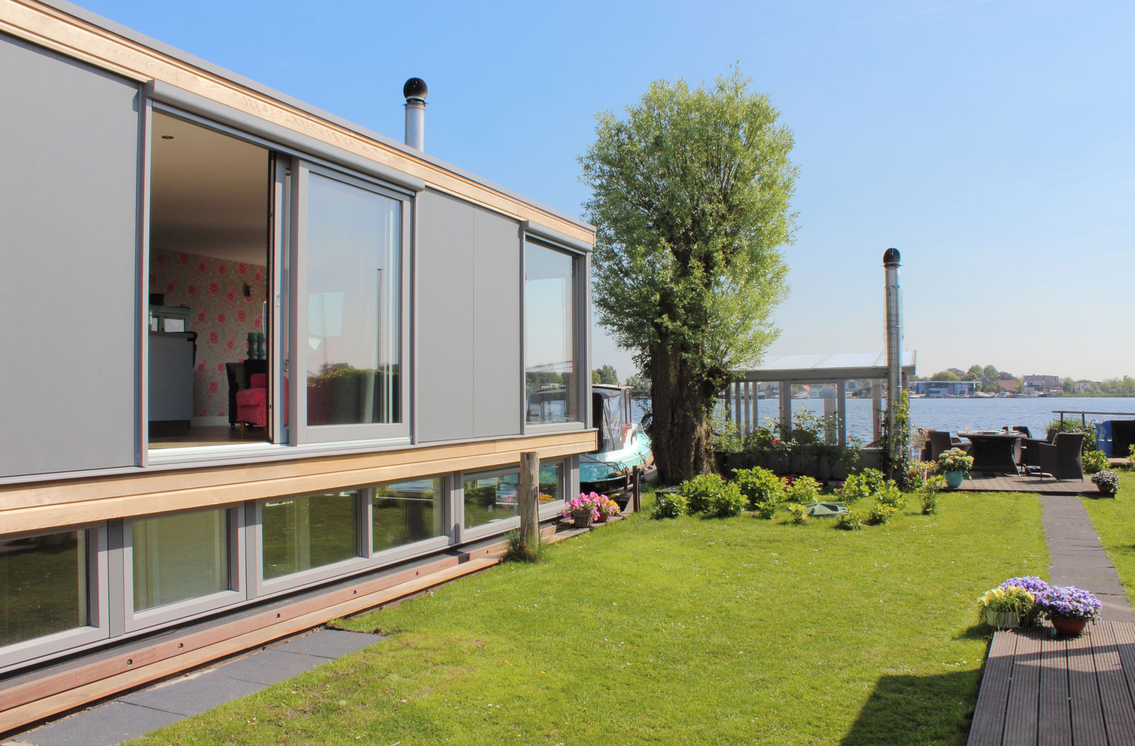 Recreatie Woonboot, Bob Ronday Architectuur Bob Ronday Architectuur Modern houses