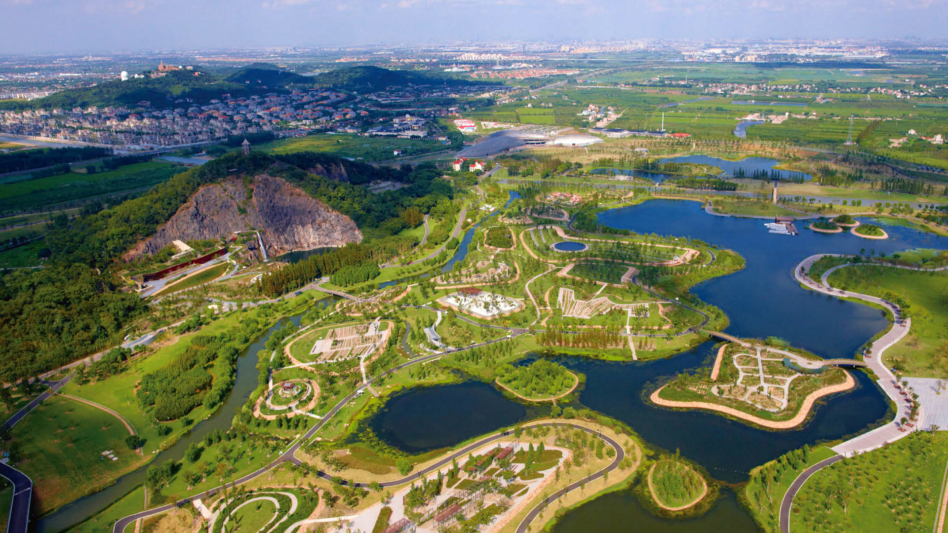 Chenshan Botanic Garden Shanghai, Valentien + Valentien Landschaftsarchitekten Stadtplaner Valentien + Valentien Landschaftsarchitekten Stadtplaner Commercial spaces Event venues