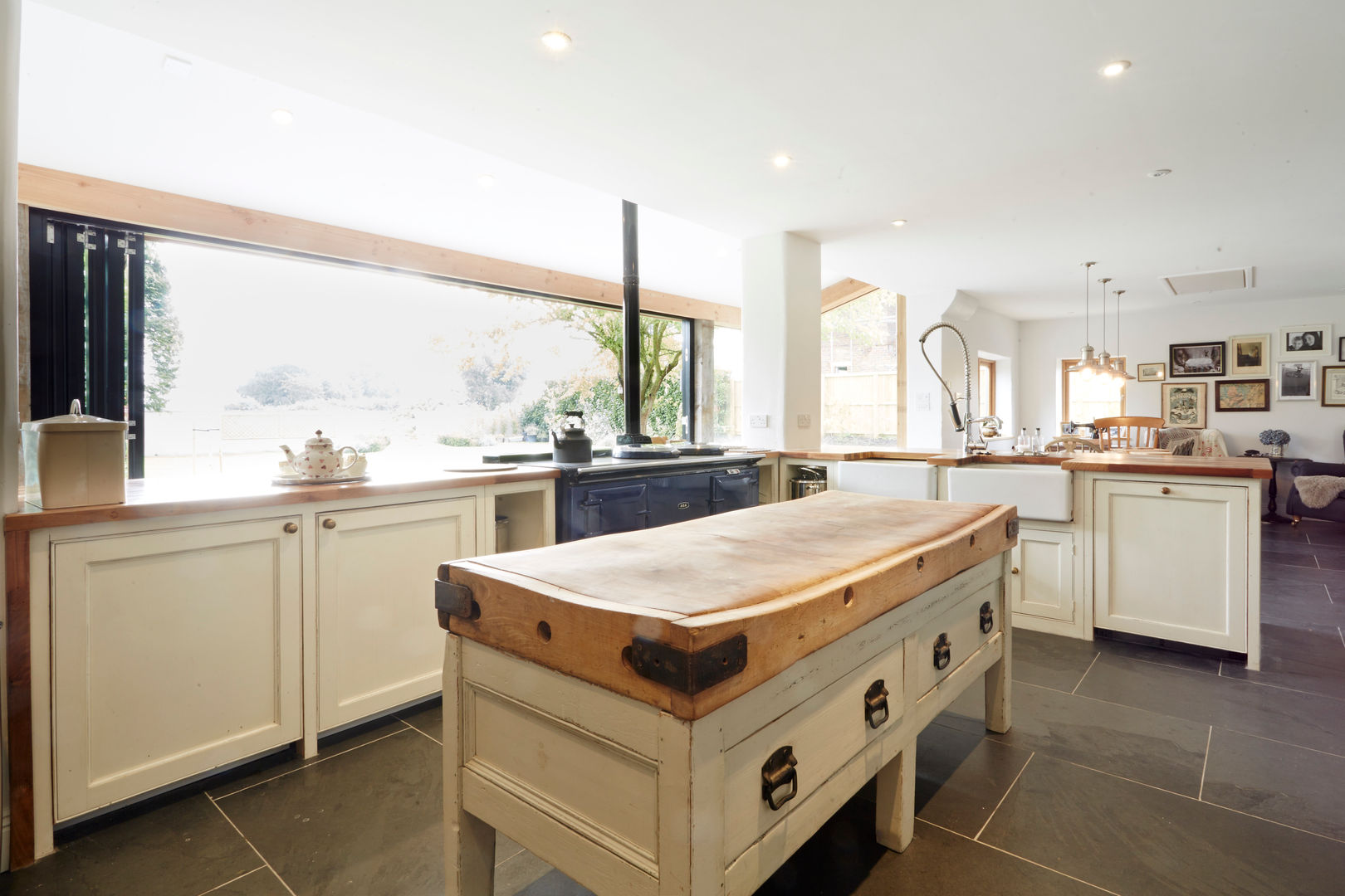 Country Kitchen Hart Design and Construction Cucina rurale