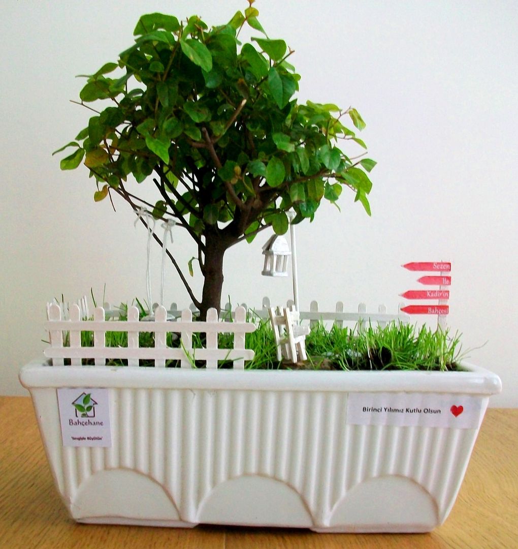 Salıncaklı Bahçe, Bahçehane Bahçehane Jardines minimalistas Floreros y maceteros