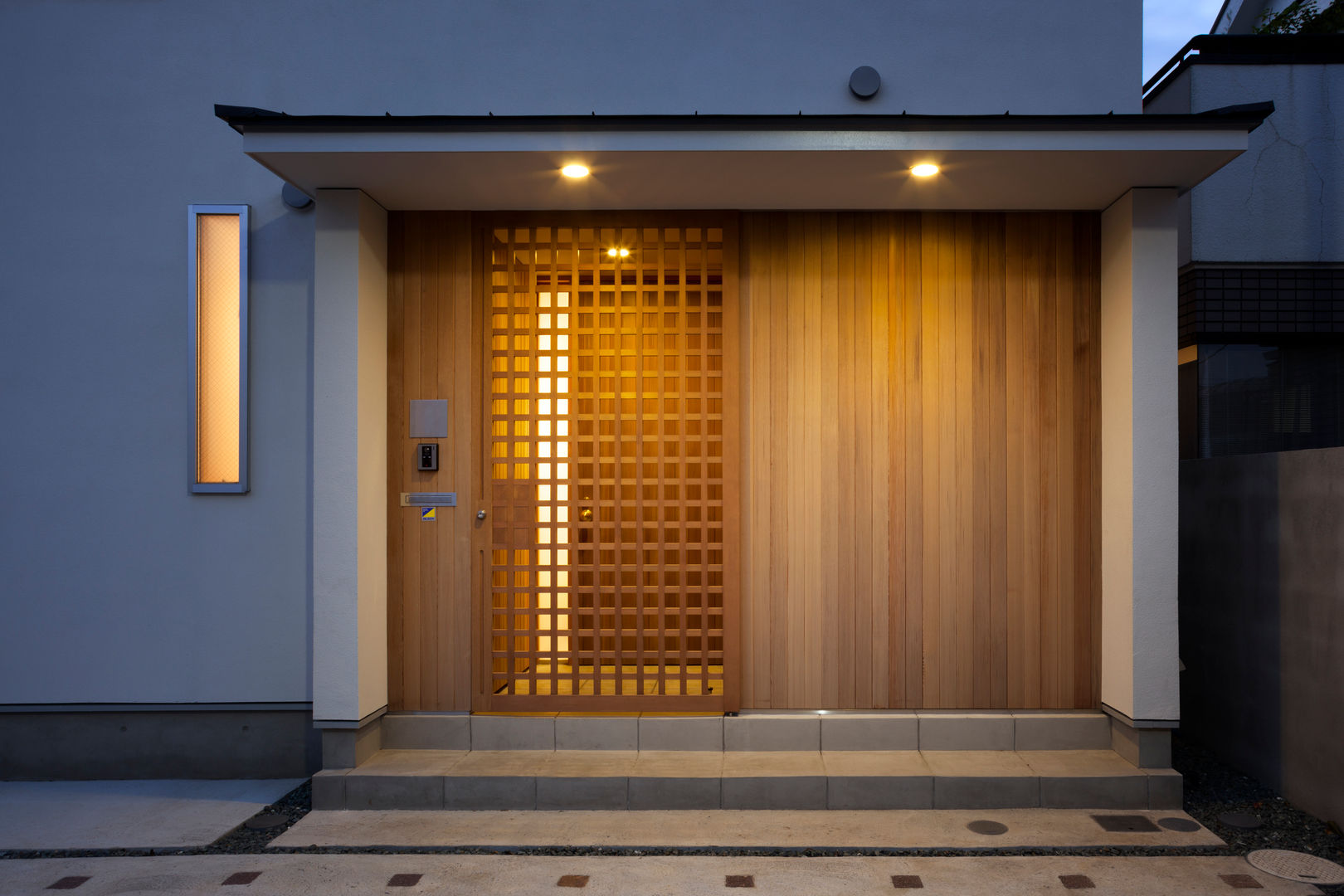 ENTRY GATE FURUKAWA DESIGN OFFICE Moderne huizen