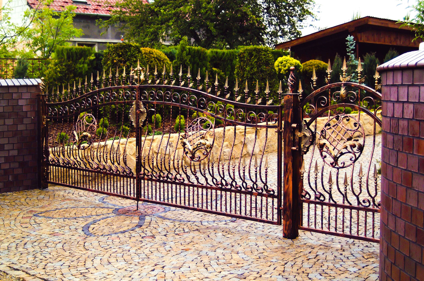 Realizacja ogrodzenia 7, Armet Armet Classic style garden Fencing & walls