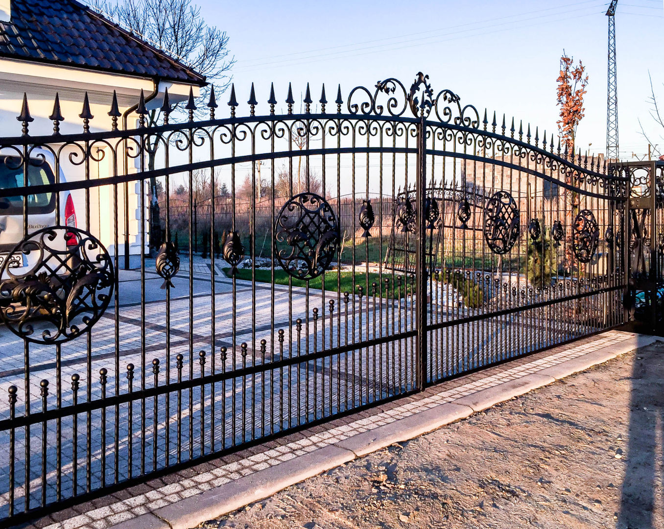 Realizacja ogrodzenia 10, Armet Armet Jardines de estilo clásico Cercas y muros