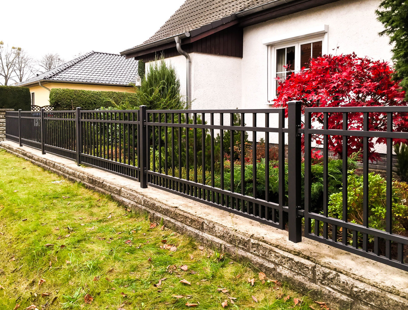 Realizacja ogrodzenia 14, Armet Armet Minimalist style garden Fencing & walls