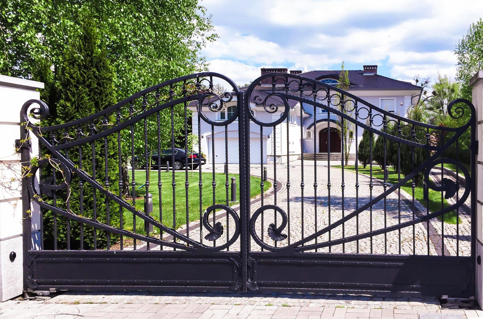 Realizacja ogrodzenia 15, Armet Armet Giardino classico Recinzioni