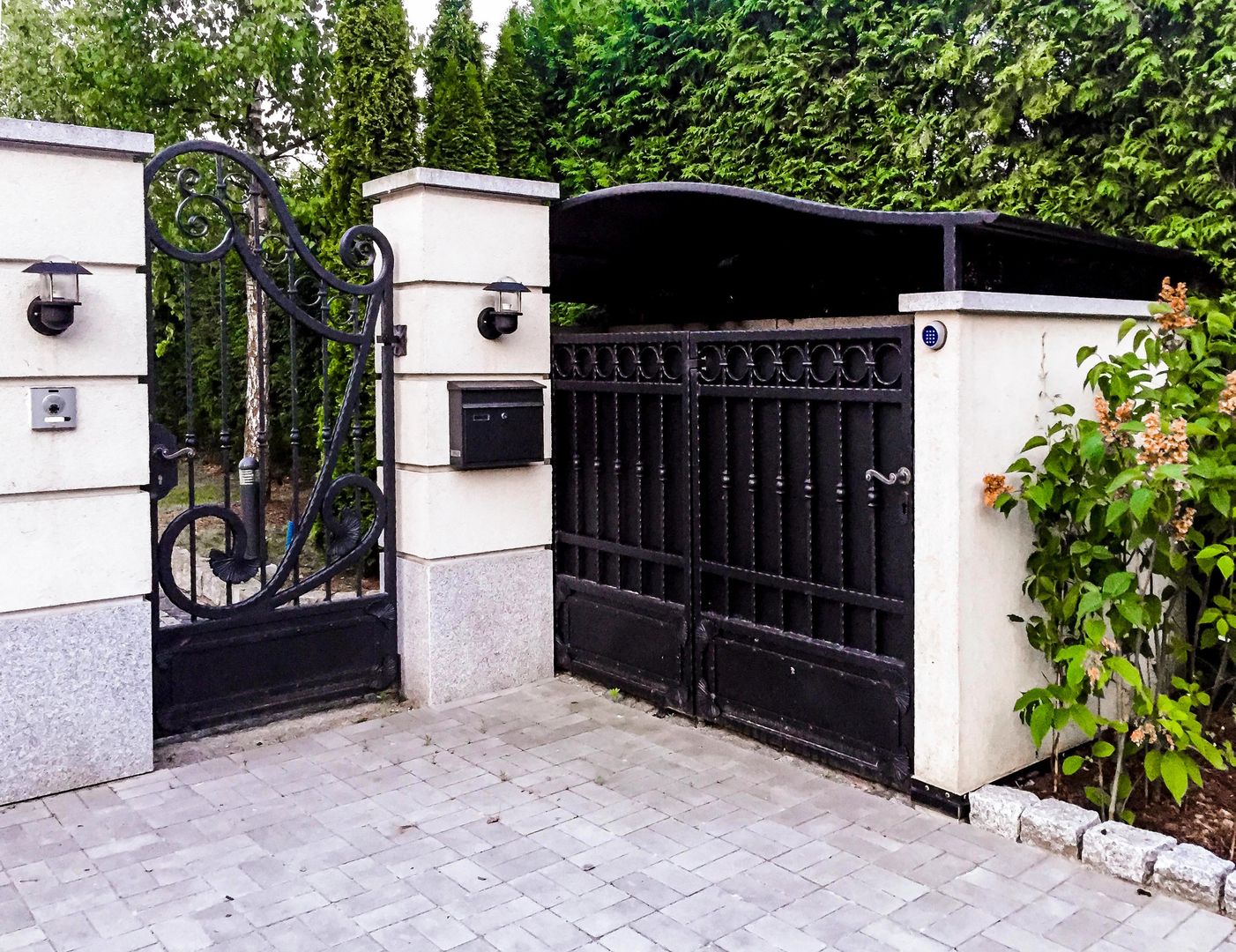 Realizacja ogrodzenia 15, Armet Armet Сад в классическом стиле Забор и ворота