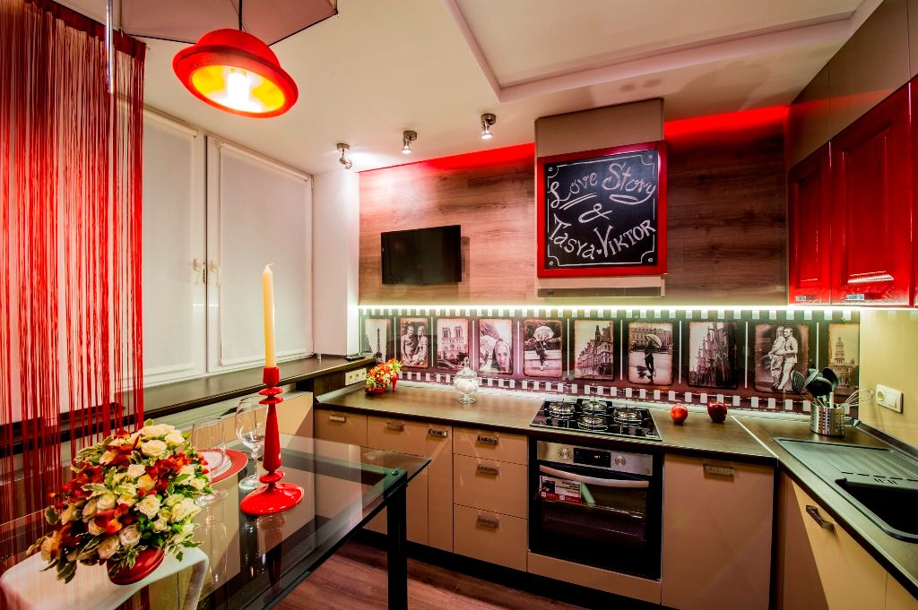 Кухня для влюбленных, Сделано со вкусом на ТНТ Сделано со вкусом на ТНТ Dapur Modern Lighting