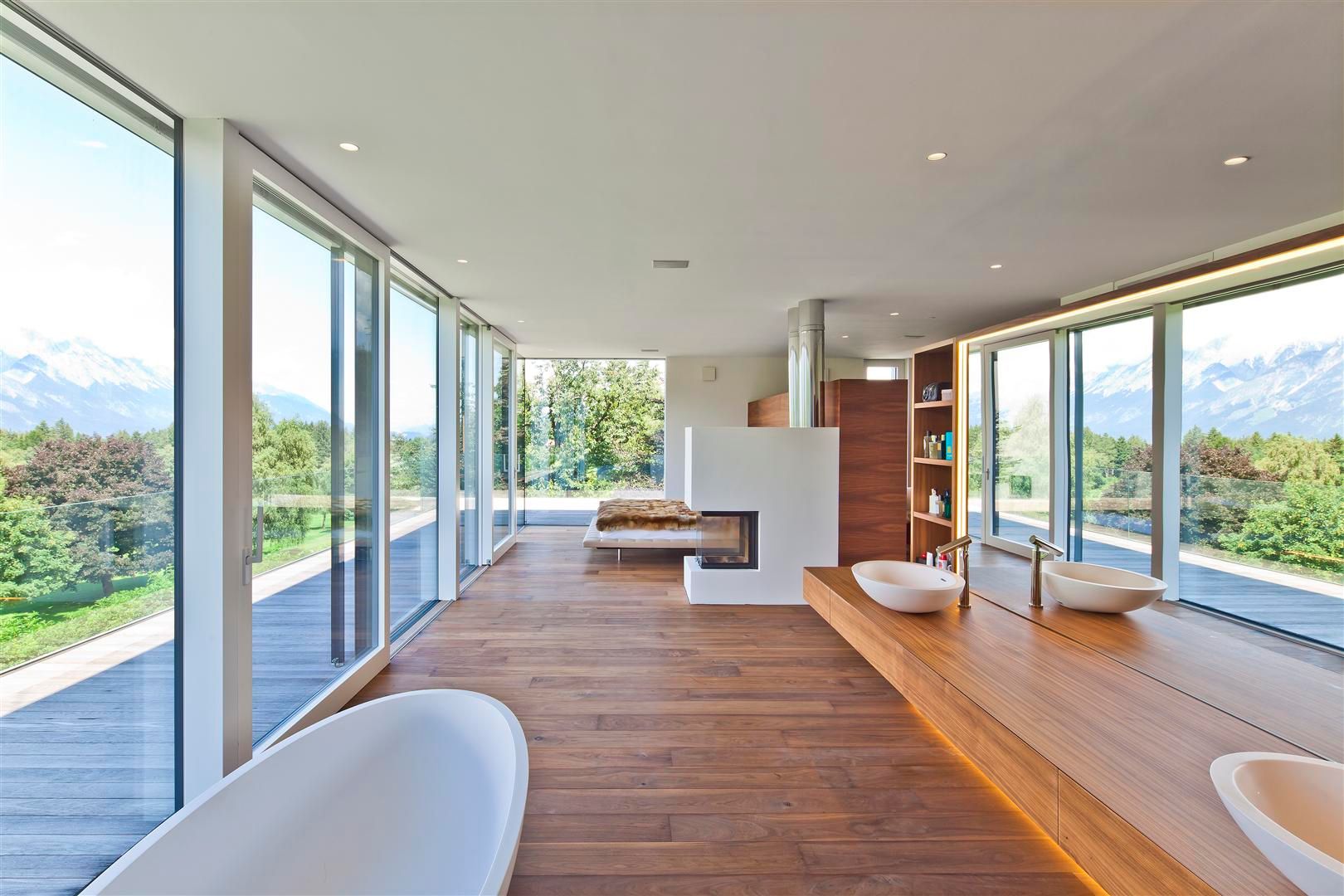 Villa Giulia, OFA Architektur ZT GmbH OFA Architektur ZT GmbH Bagno moderno