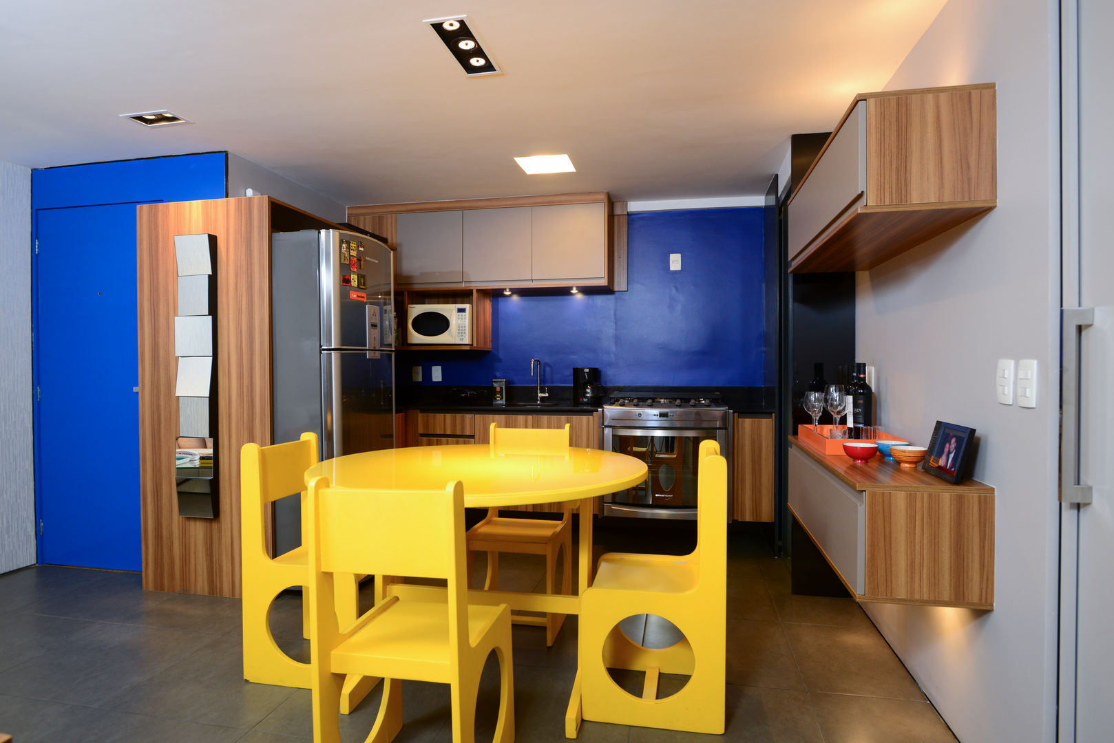 Moderno e Azul , Alexandre Magno Arquiteto Alexandre Magno Arquiteto Cocinas modernas