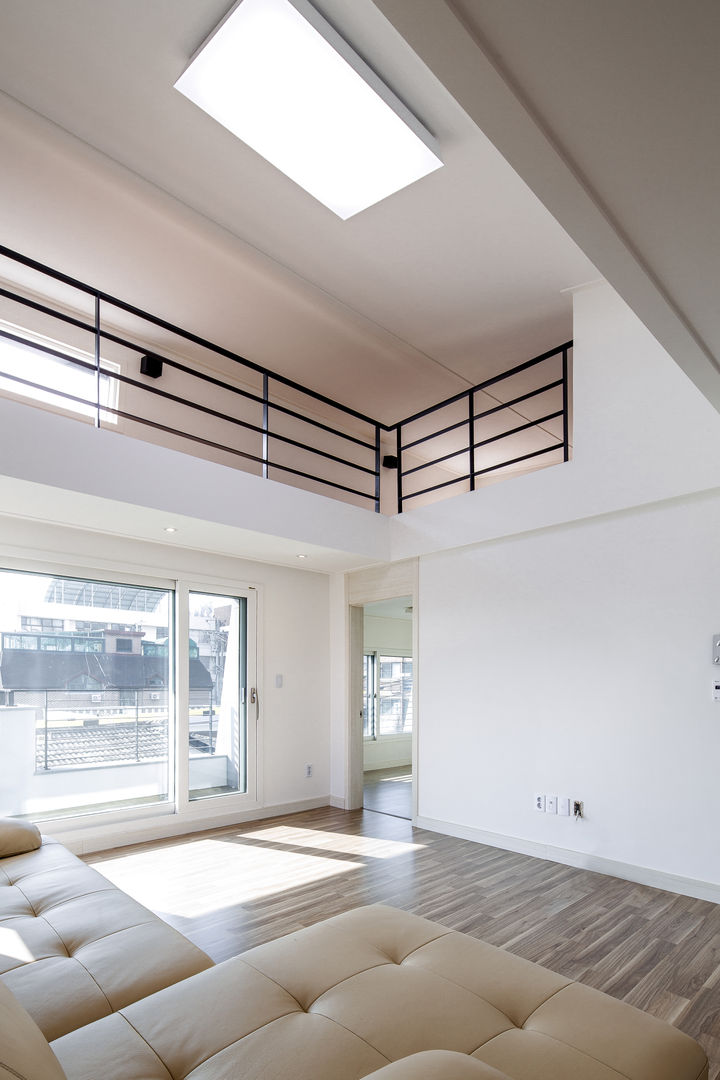 JONGAMDONG MULTIPLE DWELLIMGS, IDEA5 ARCHITECTS IDEA5 ARCHITECTS Modern living room