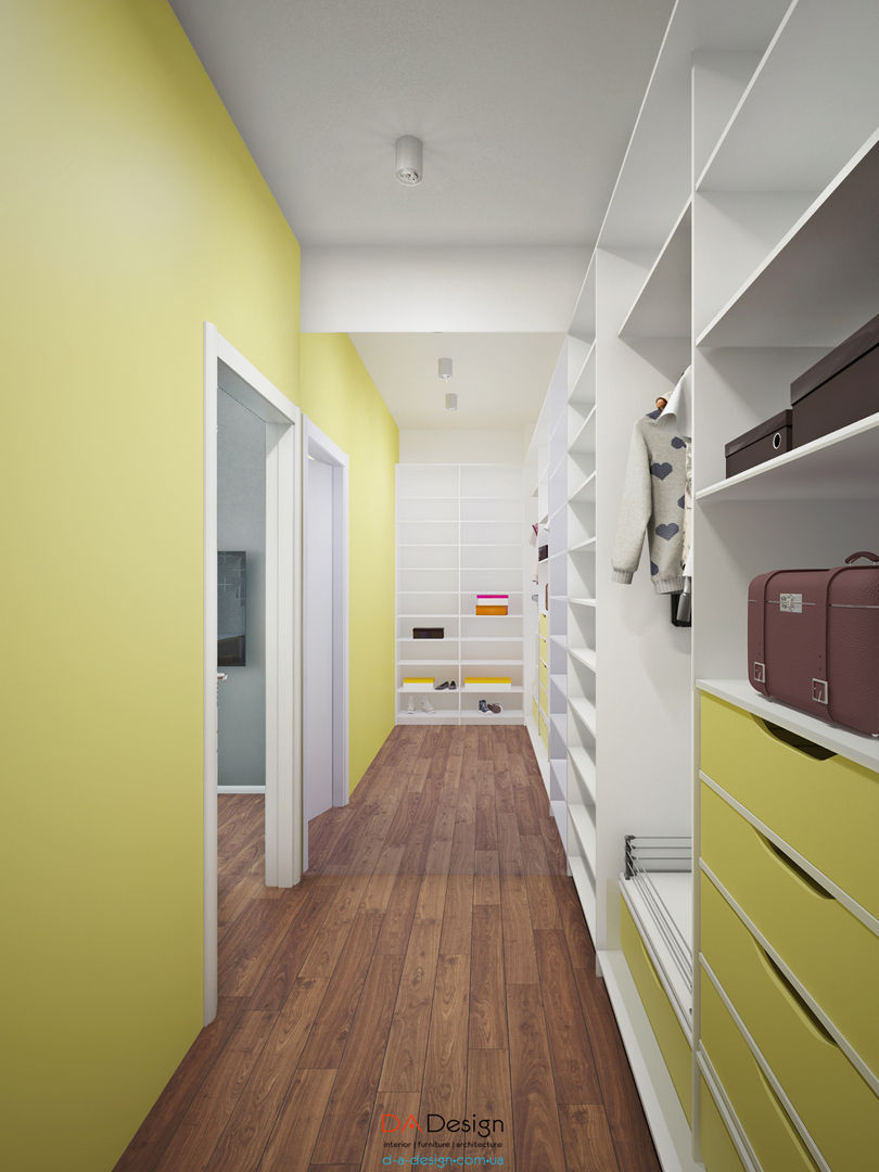 Rogaleva, DA-Design DA-Design Minimalist style dressing rooms