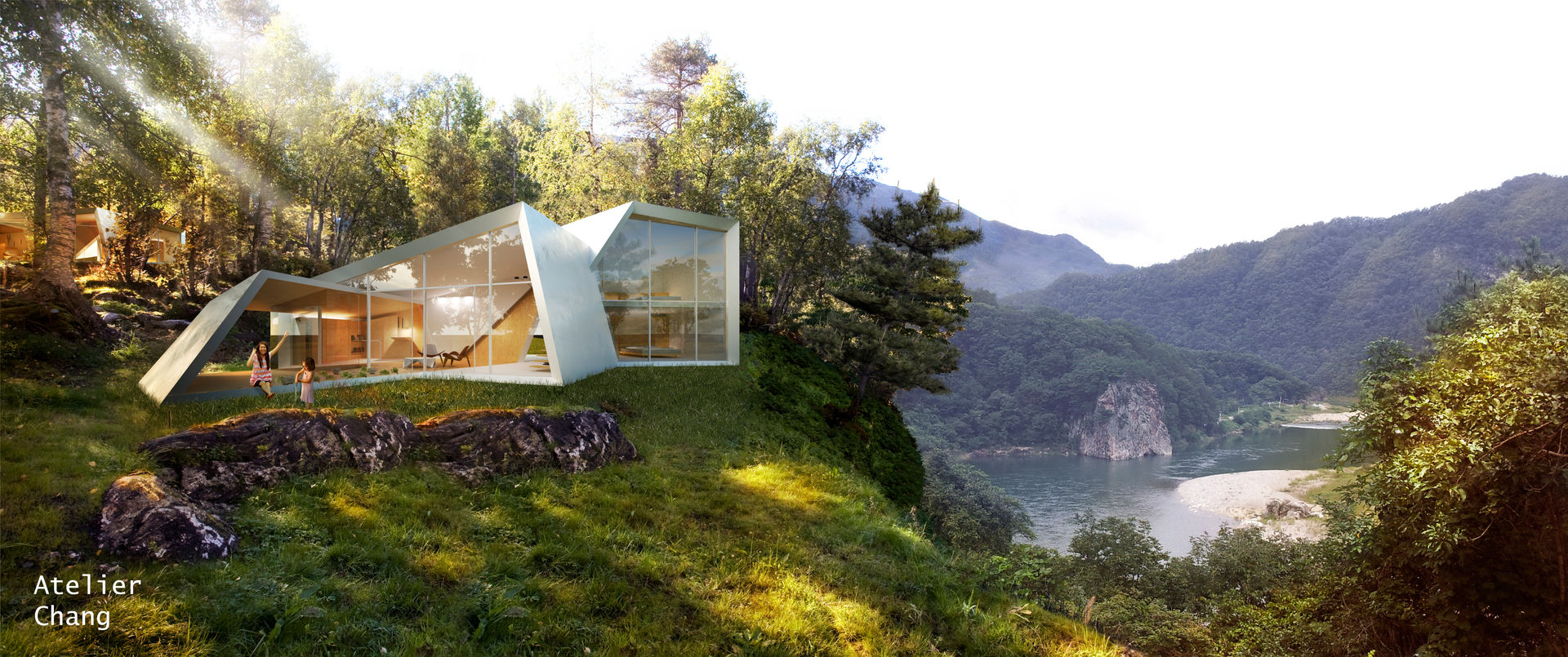 Knot House unfolds in Geoje Island, South Korea, Artrier Chang Artrier Chang