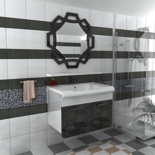 banyo dolabı, Dekoset Çelik Kapı Mobilya San Tic Ltd Şti. Dekoset Çelik Kapı Mobilya San Tic Ltd Şti. 모던스타일 욕실 싱크