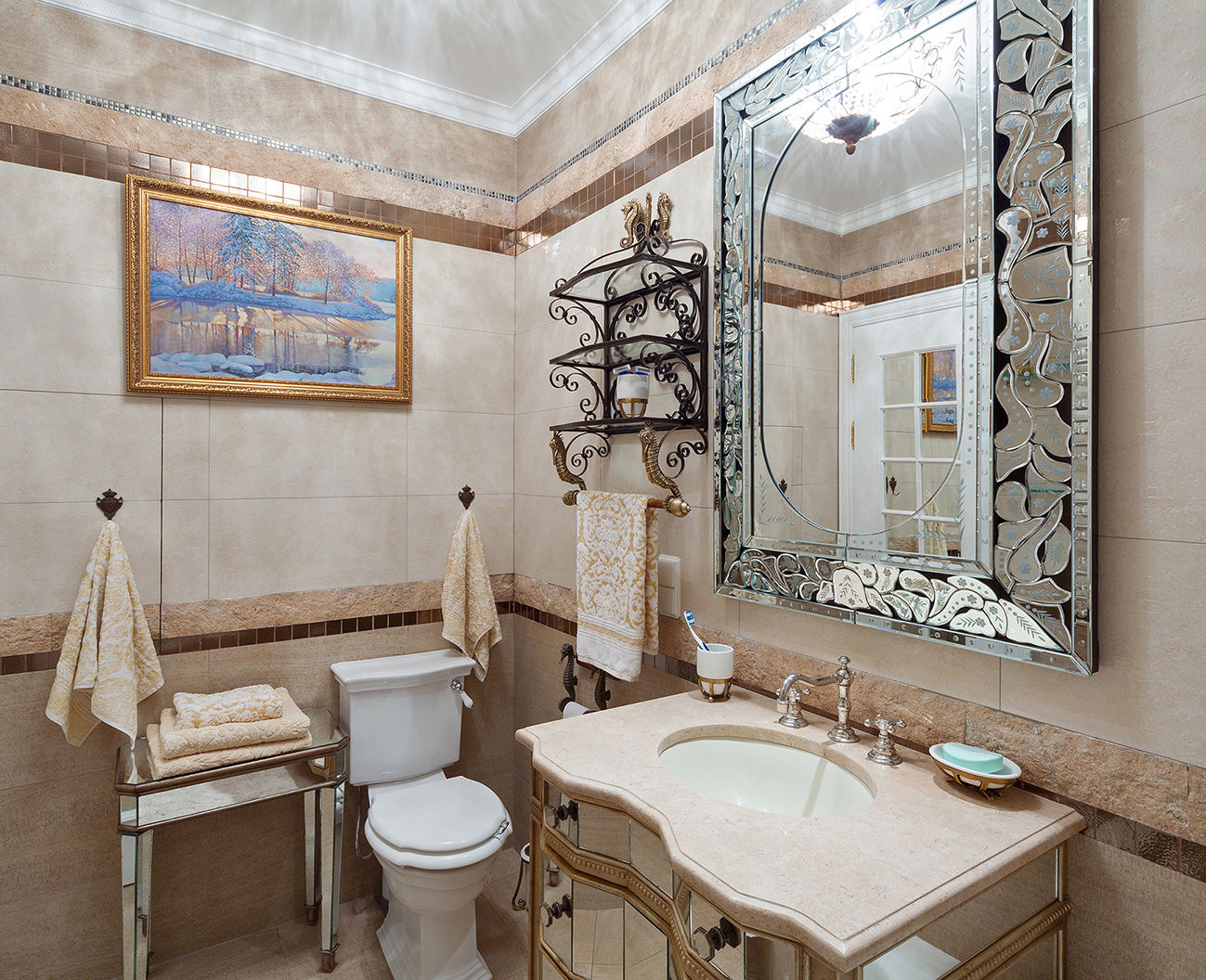 Кутузовский Лоск, Bituleva Project Bituleva Project Eclectic style bathrooms