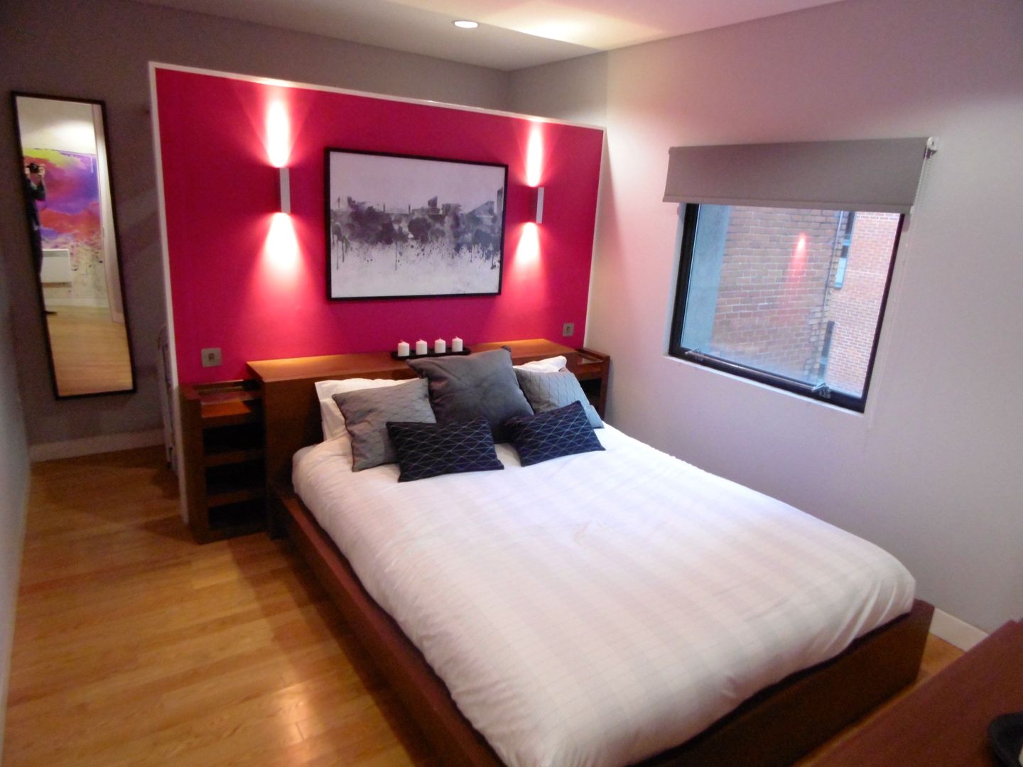 City Centre Apartment, Northern Quarter, Manchester, UK, Flawless Concepts Ltd Flawless Concepts Ltd Kamar Tidur Modern