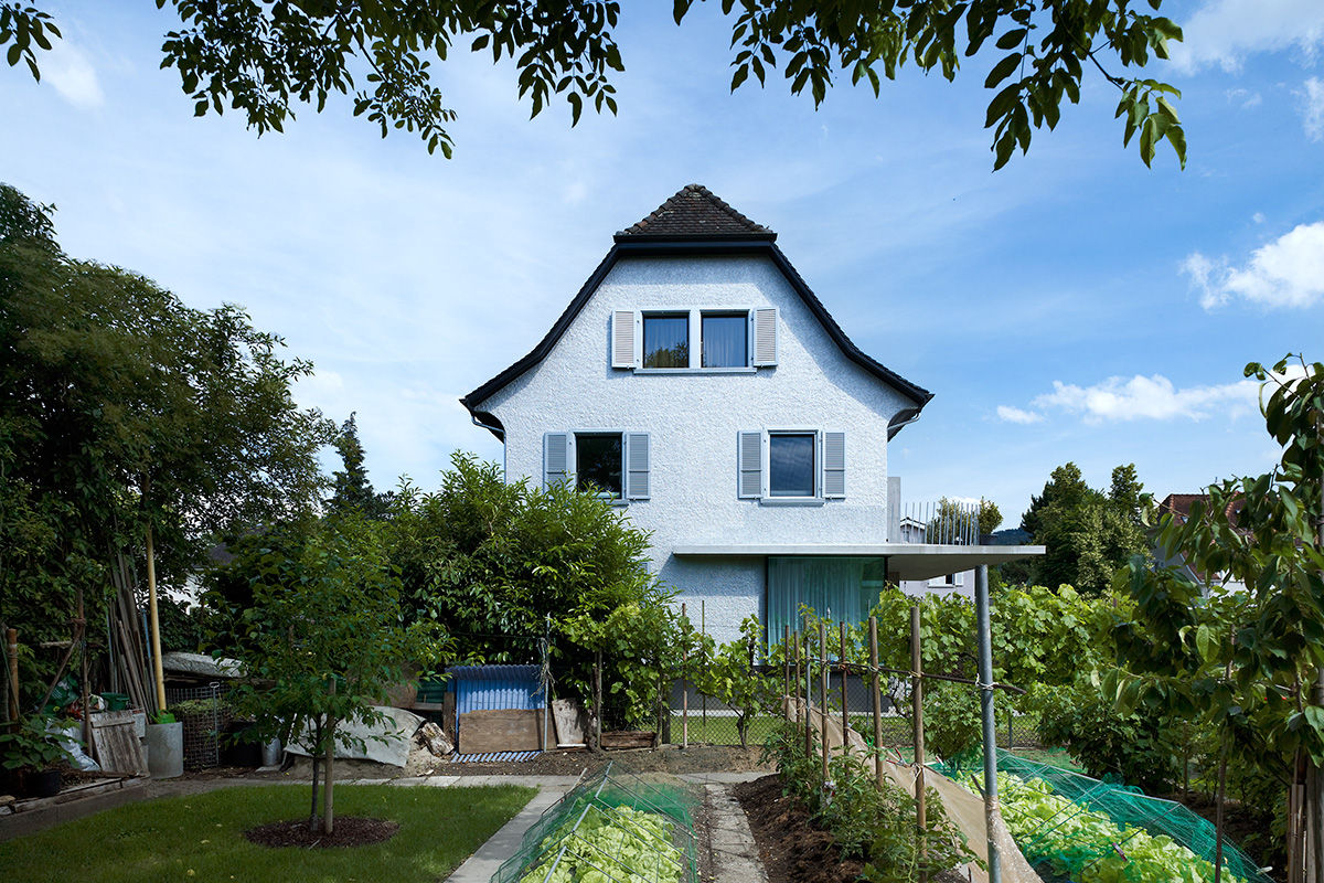 Wohnhaus Münchenstein, raeto studer architekten raeto studer architekten Fincas