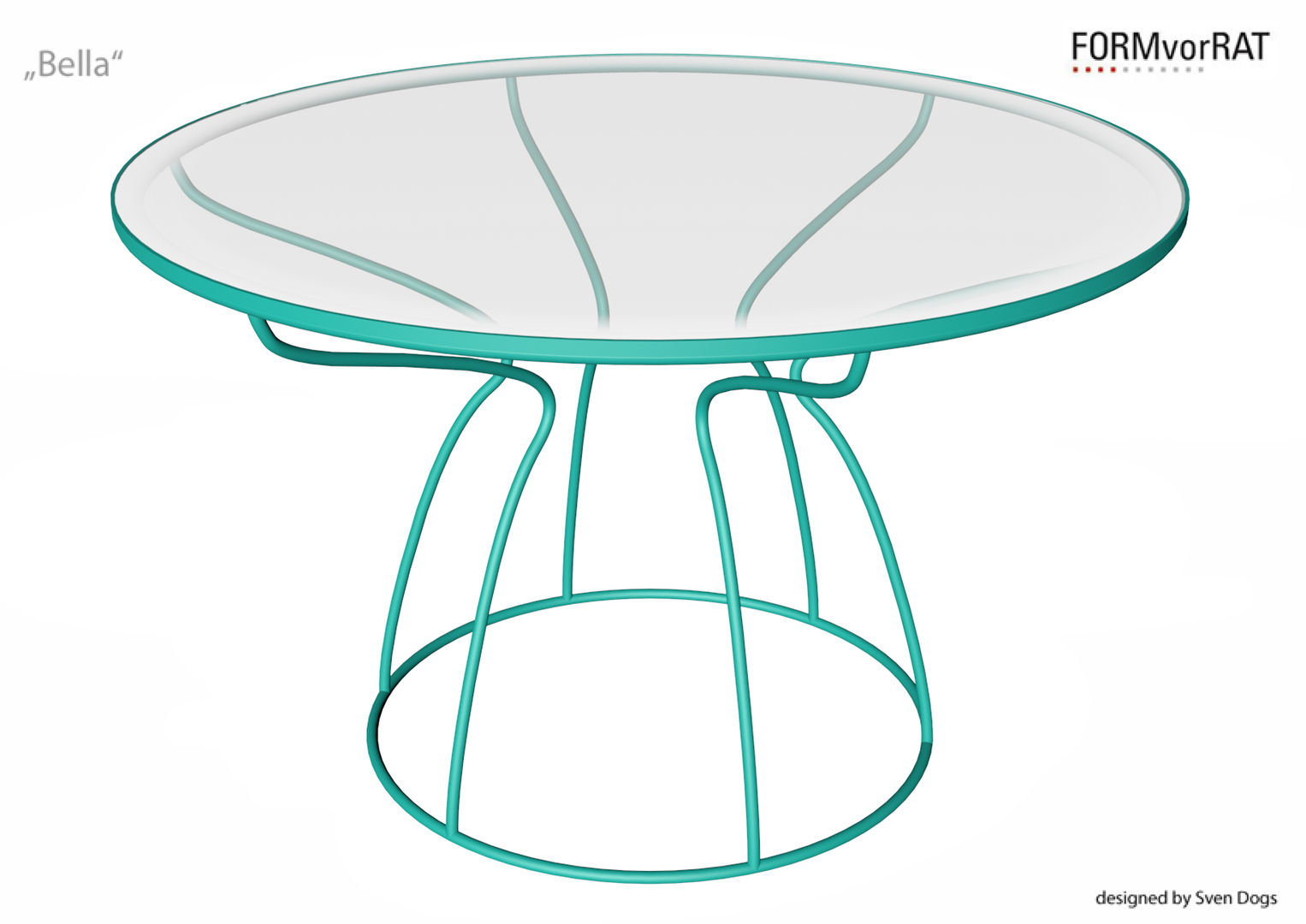 BELLA for FORMvorRAT - designed by Sven Dogs, sven dogs sven dogs Modern living room Side tables & trays