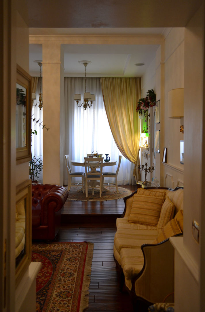 living / dining room arch. Paolo Pambianchi Eklektik Oturma Odası