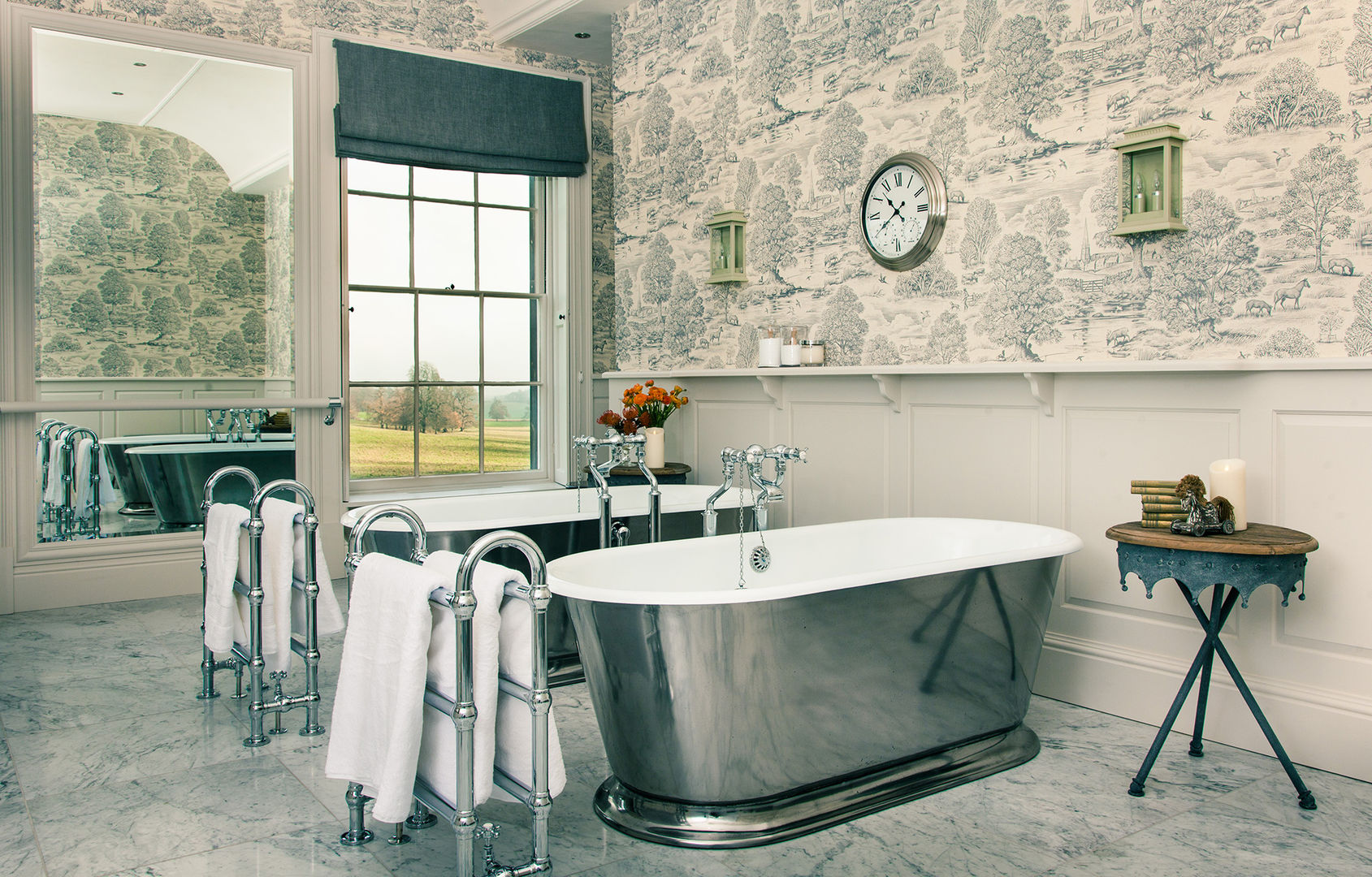 Country Estate, Dorset homify Country style bathroom
