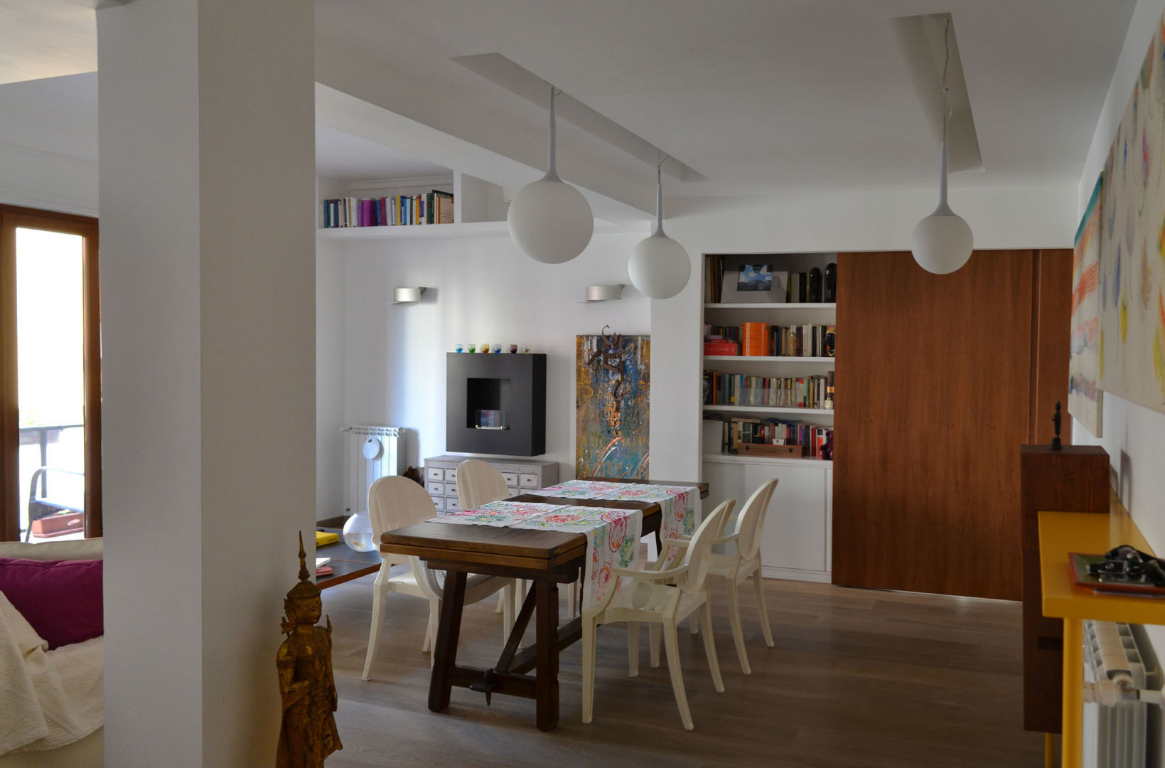 the livingroom arch. Paolo Pambianchi Phòng khách phong cách tối giản TV stands & cabinets