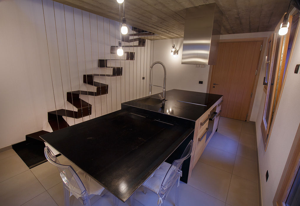 JC's House, BEARprogetti BEARprogetti Cozinhas minimalistas