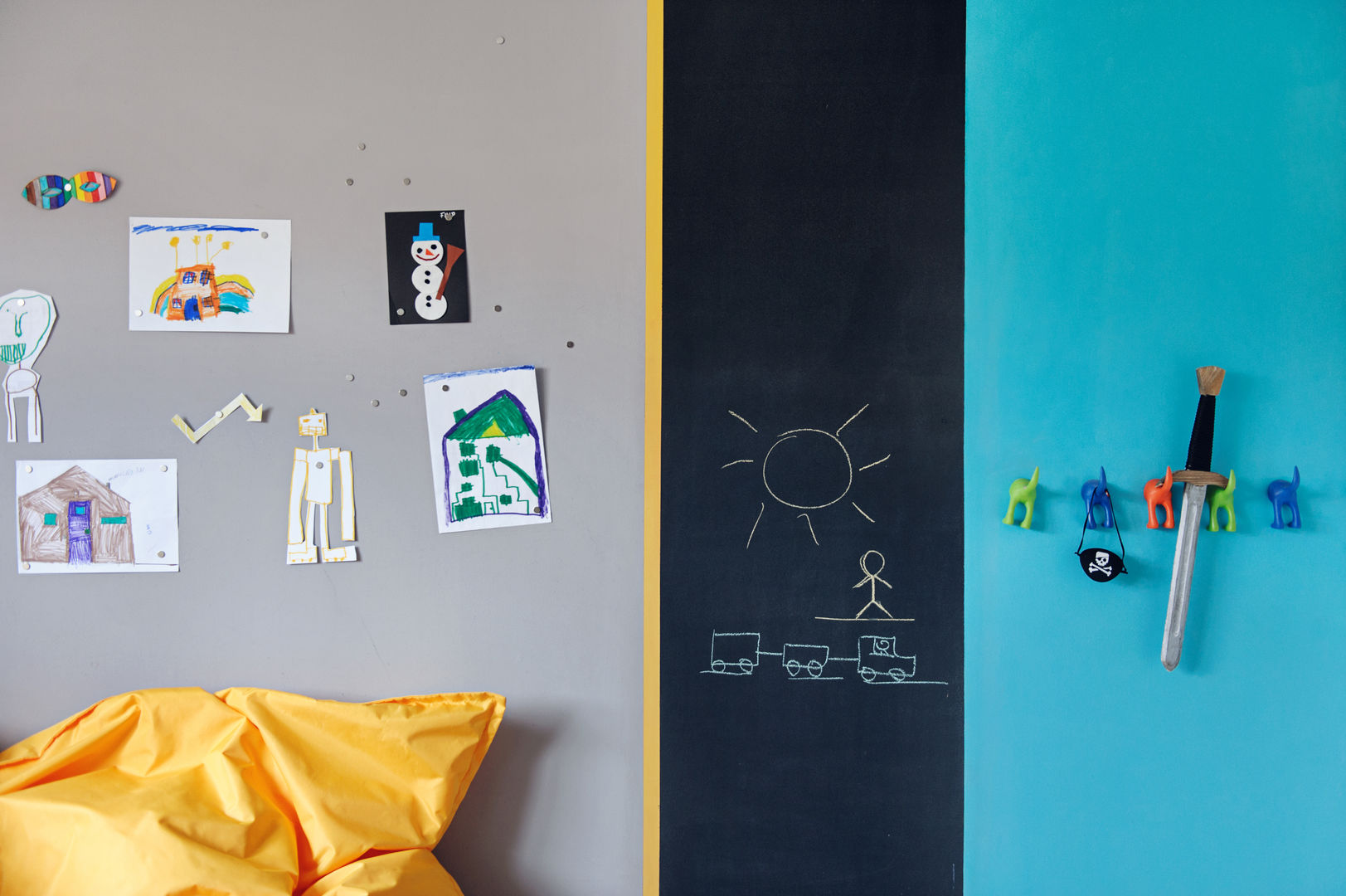 Apartament w Gdyni 2012, formativ. indywidualne projekty wnętrz formativ. indywidualne projekty wnętrz Chambre d'enfant scandinave