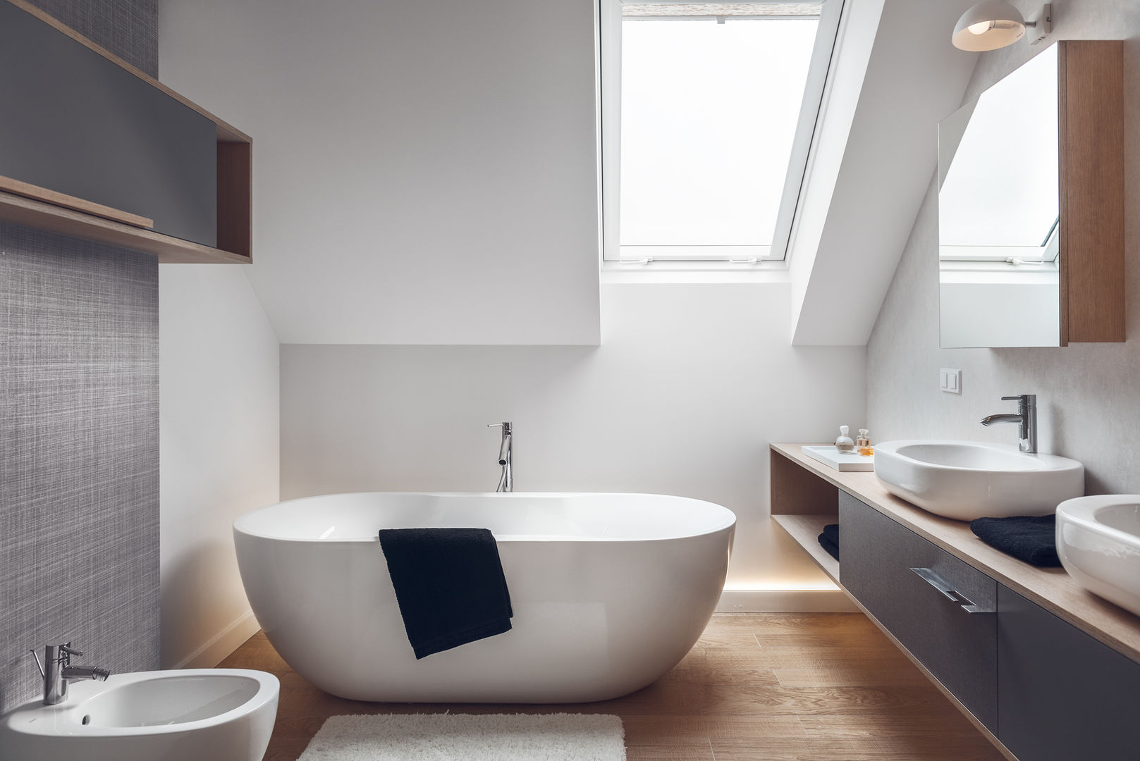 Dom w Gdyni 2015, formativ. indywidualne projekty wnętrz formativ. indywidualne projekty wnętrz Scandinavian style bathroom