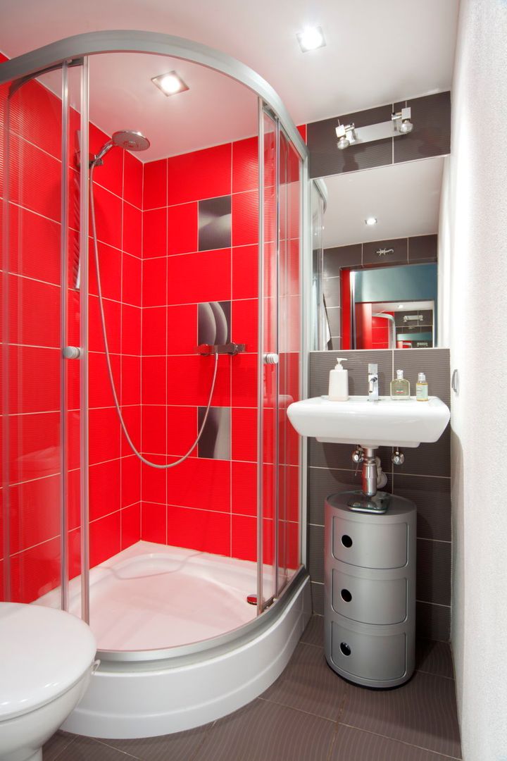 łazienka Studio Projektowe RoRO interior + design Industrialna łazienka