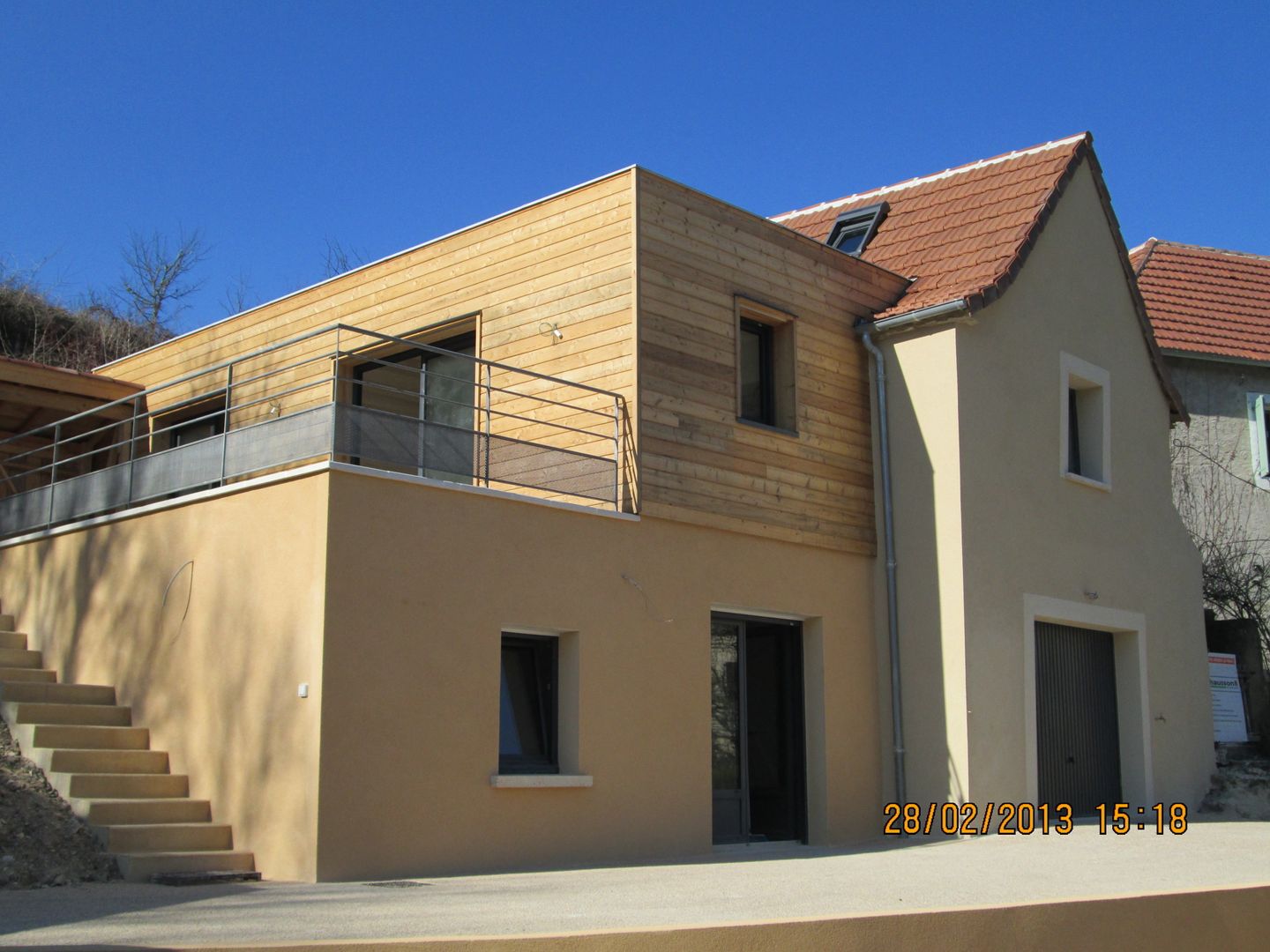 Extension et transformation d'une grange en logement à Labastide du Vert (46), LIARSOU et CONSTANT architectes DPLG LIARSOU et CONSTANT architectes DPLG Modern Evler