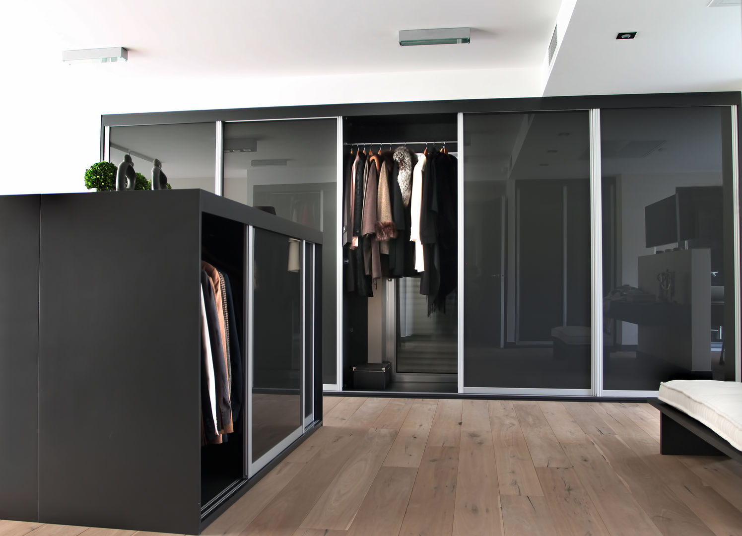 SAHİLEVLERİ PROJE, As Tasarım - Mimarlık As Tasarım - Mimarlık Modern style bedroom Wardrobes & closets