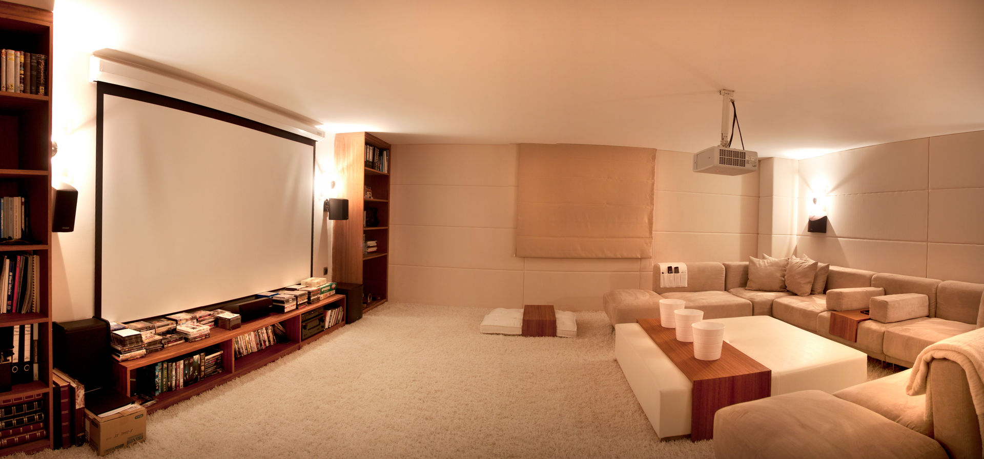 SAHİLEVLERİ PROJE, As Tasarım - Mimarlık As Tasarım - Mimarlık Modern Media Room Furniture