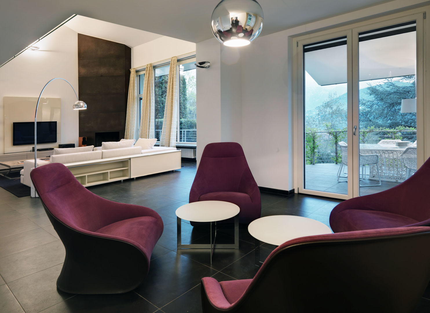 Villa sul lago di Como, Studio Marco Piva Studio Marco Piva Livings de estilo moderno