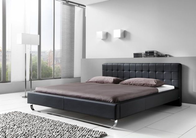Przytulna sypialnia - łóżka tapicerowane , mebel4u mebel4u Спальня в стиле минимализм