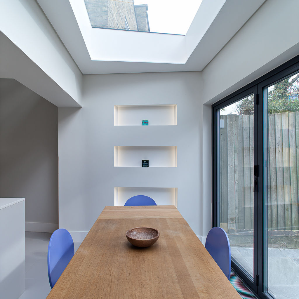 Highbury Town House APE Architecture & Design Ltd. Salas de jantar modernas