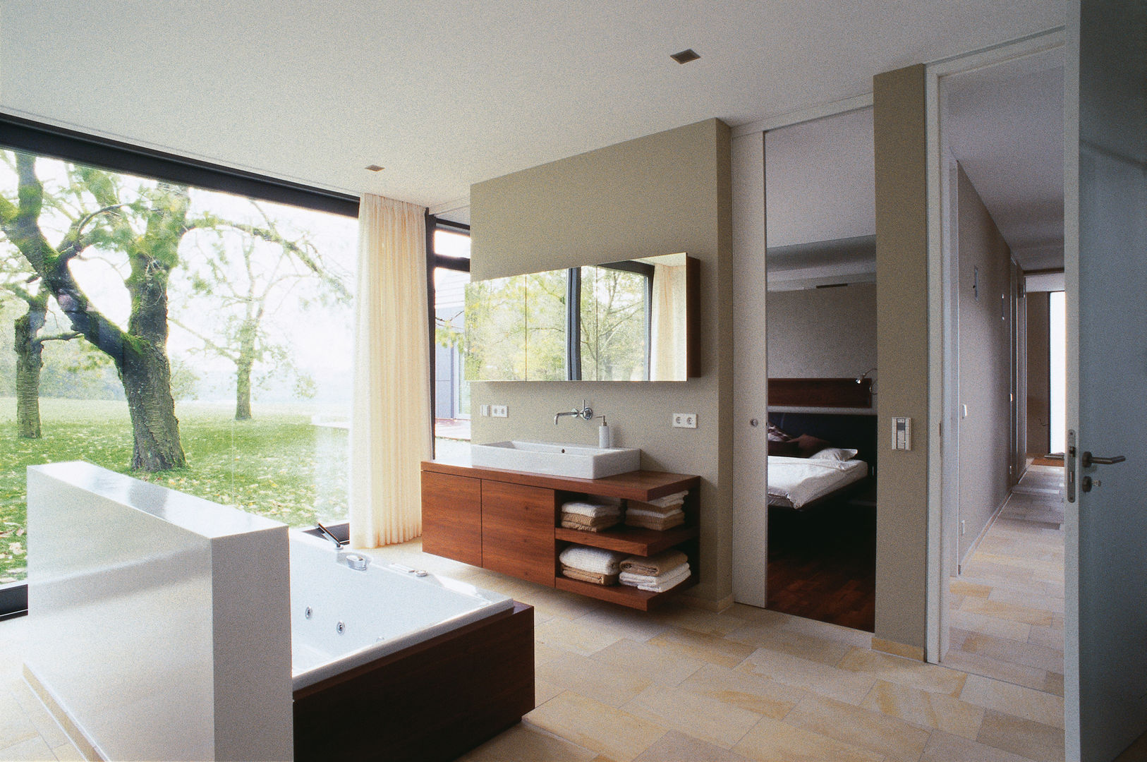 Haus Lilling, Markus Gentner Architekten Markus Gentner Architekten Modern Banyo